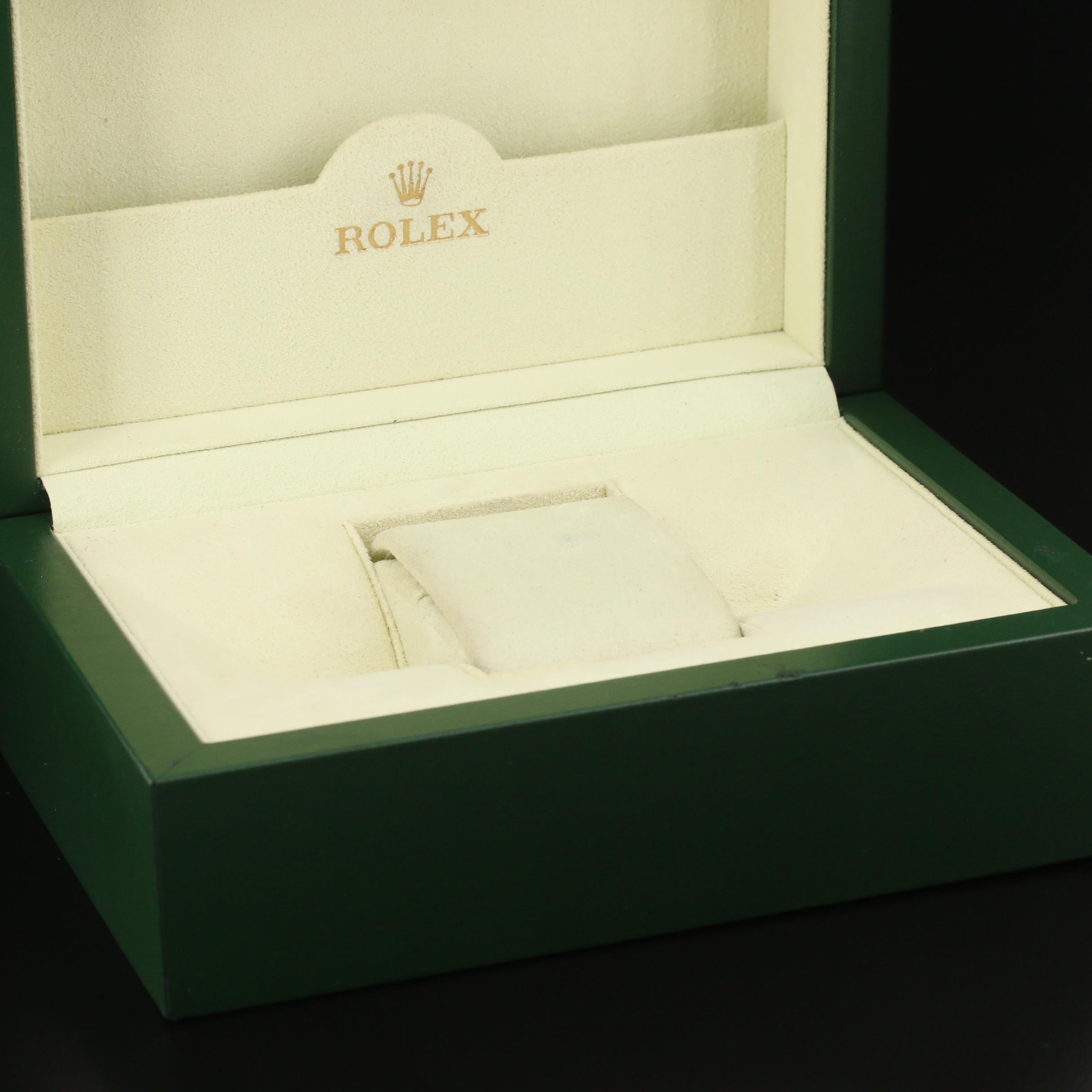 Rolex Green Vinyl Watch Case
