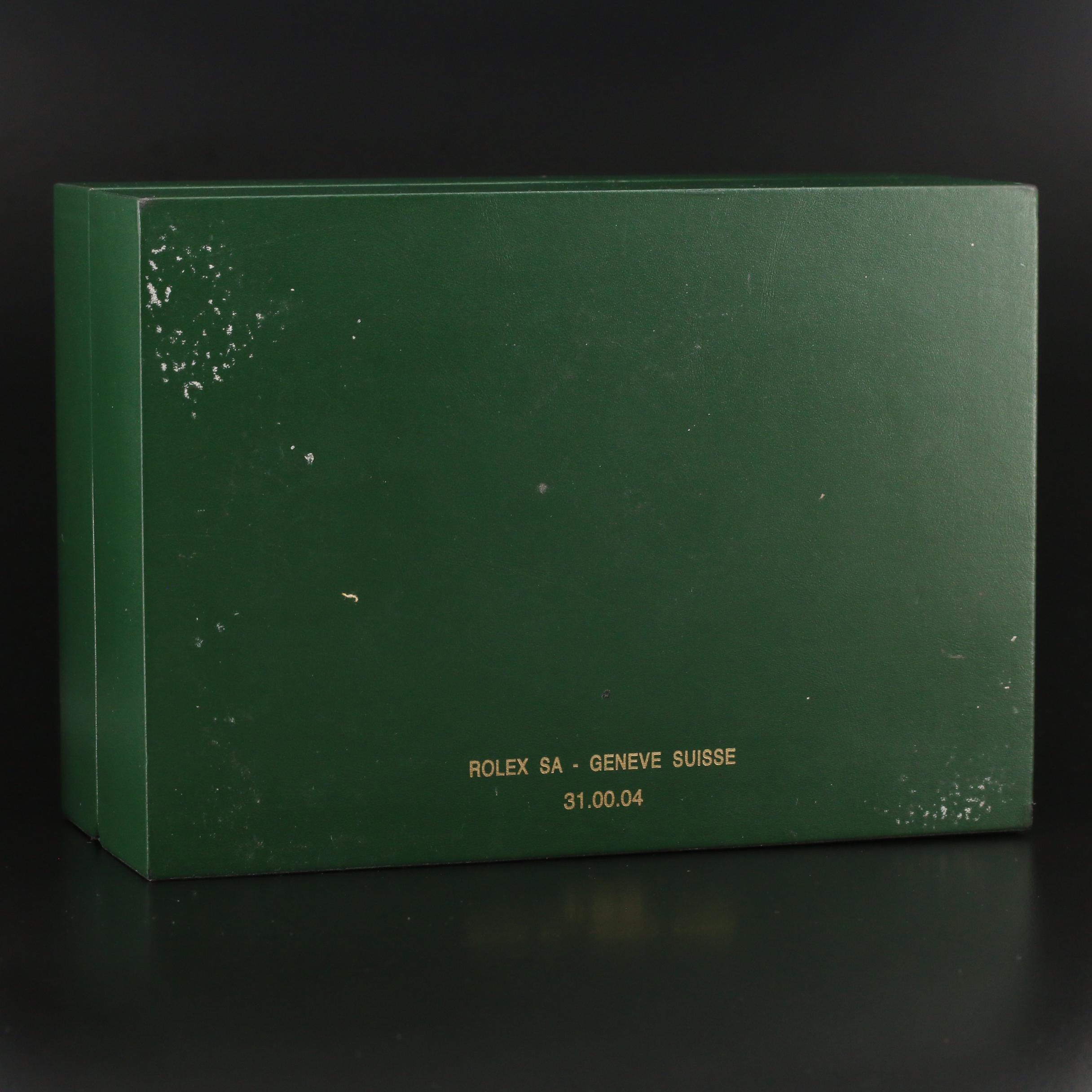 Rolex Green Vinyl Watch Case