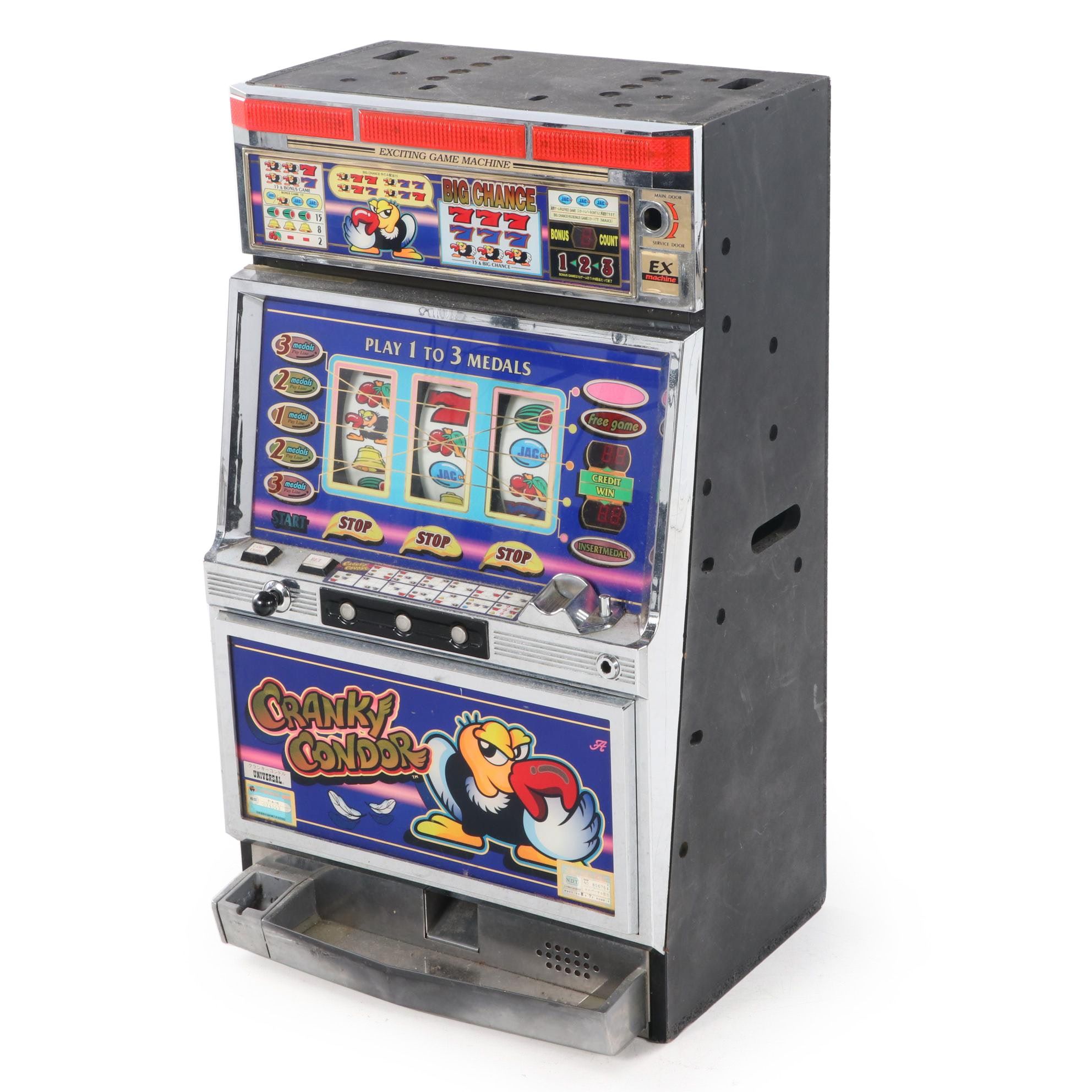 "Cranky Condor" Electric Coin Operated Table Top Slot Machine