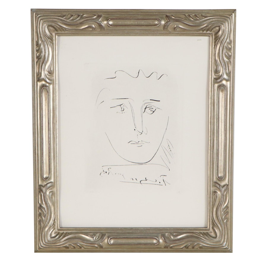 Lithograph after Pablo Picasso "L’Age de Soleil (Pour Roby)"