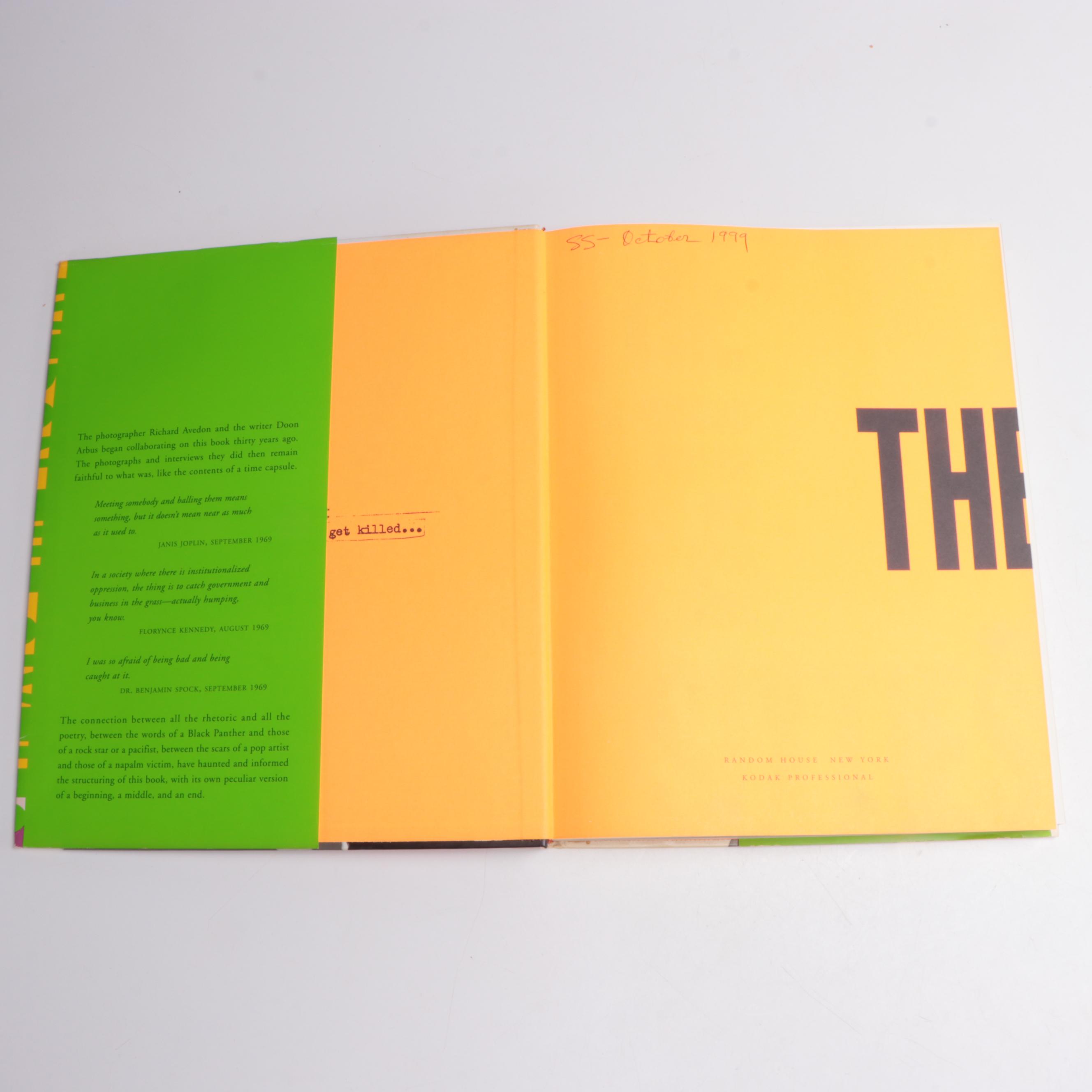 Signed First Printing "In Our Time" by Tom Wolfe with "The Sixties" by R. Avedon