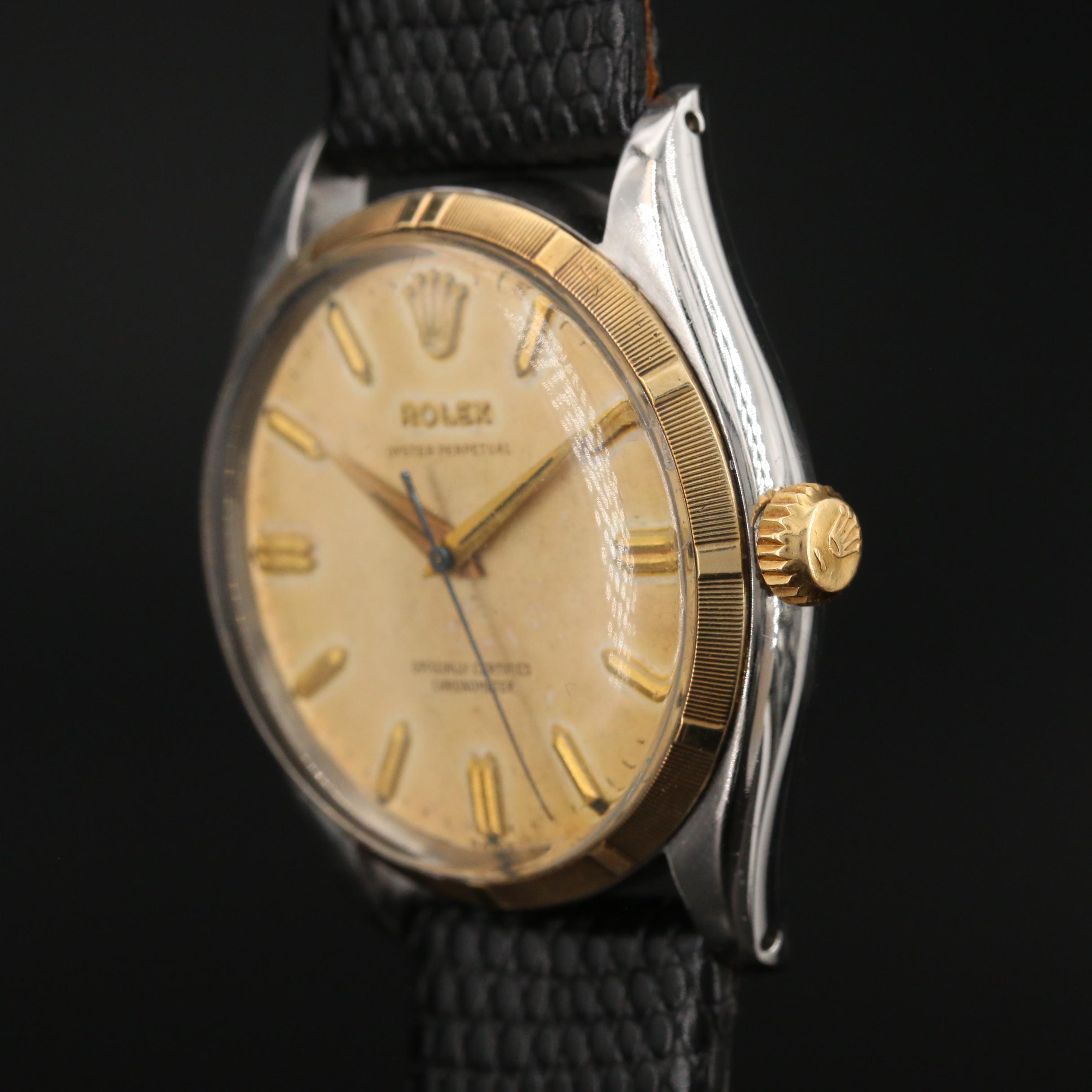 1957 Rolex Oyster Perpetual Stainless Steel Automatic Watch