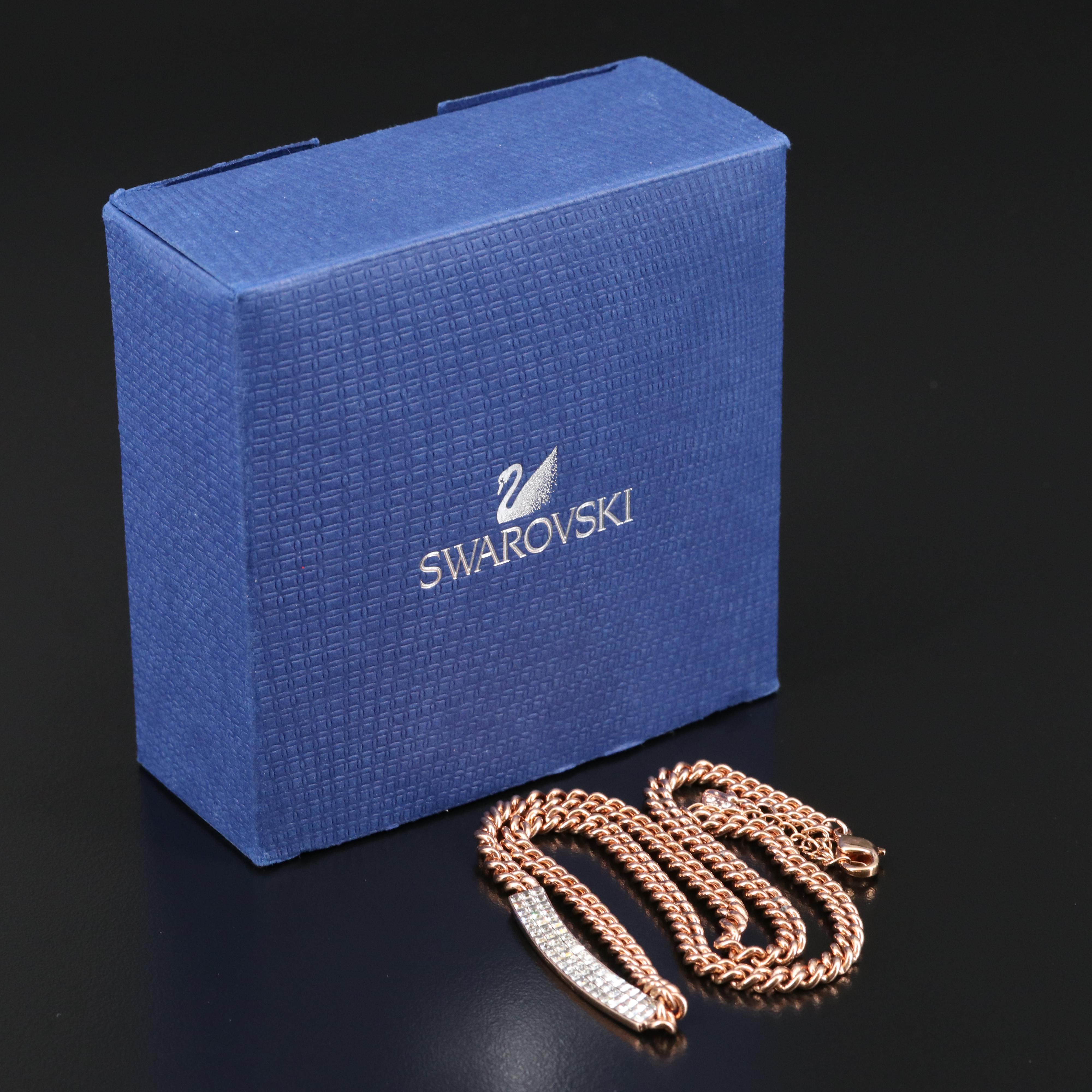 Swarovski Crystal Jewelry Featuring "Harley" Earrings and "Stardust" Bracelet