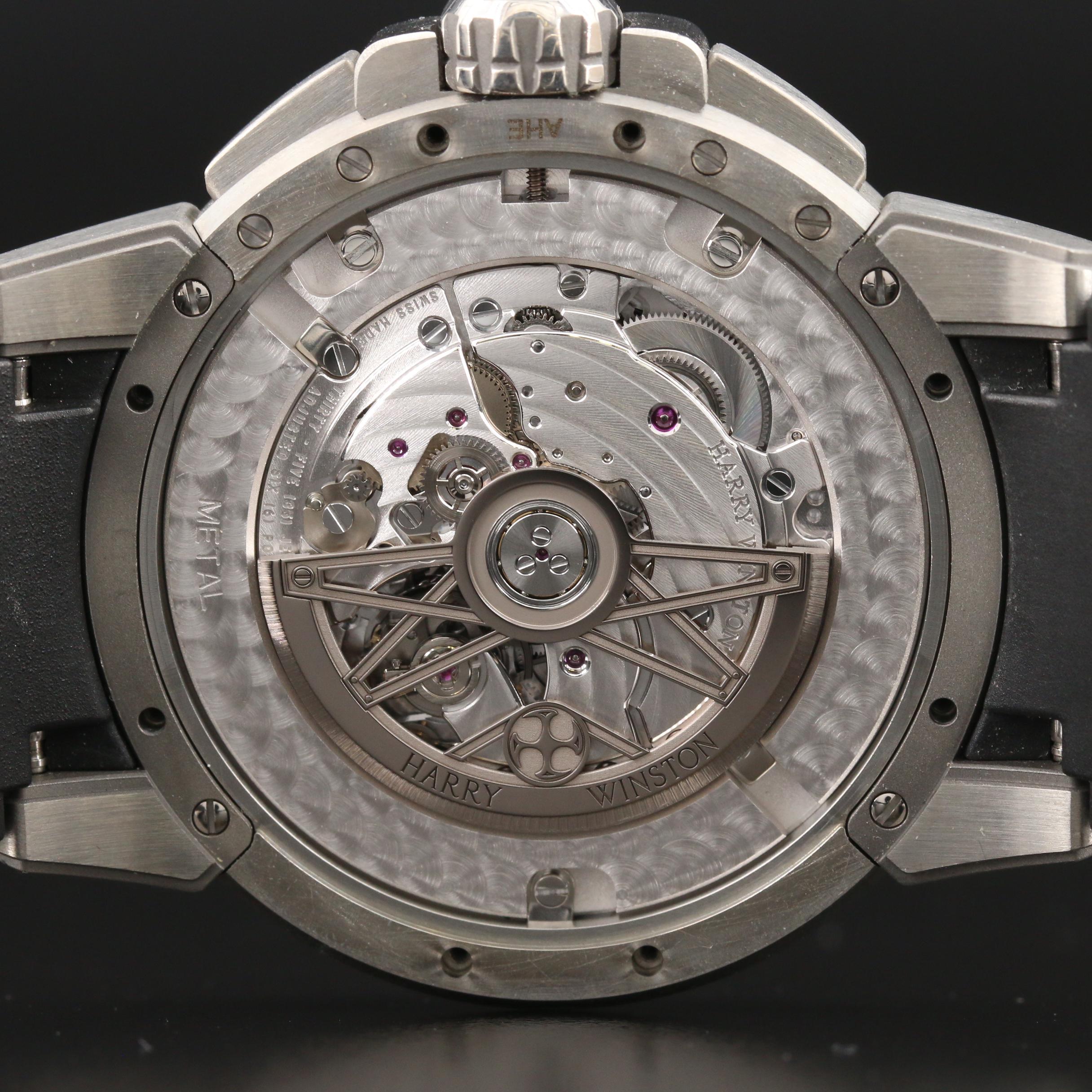 Harry Winston Project Z12 Bi-Retrograde Zalium Automatic Watch