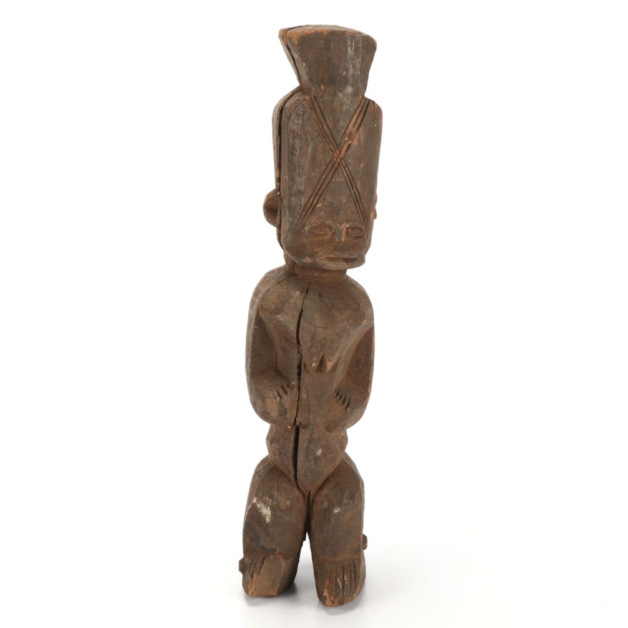 Central African Style Wood Figure