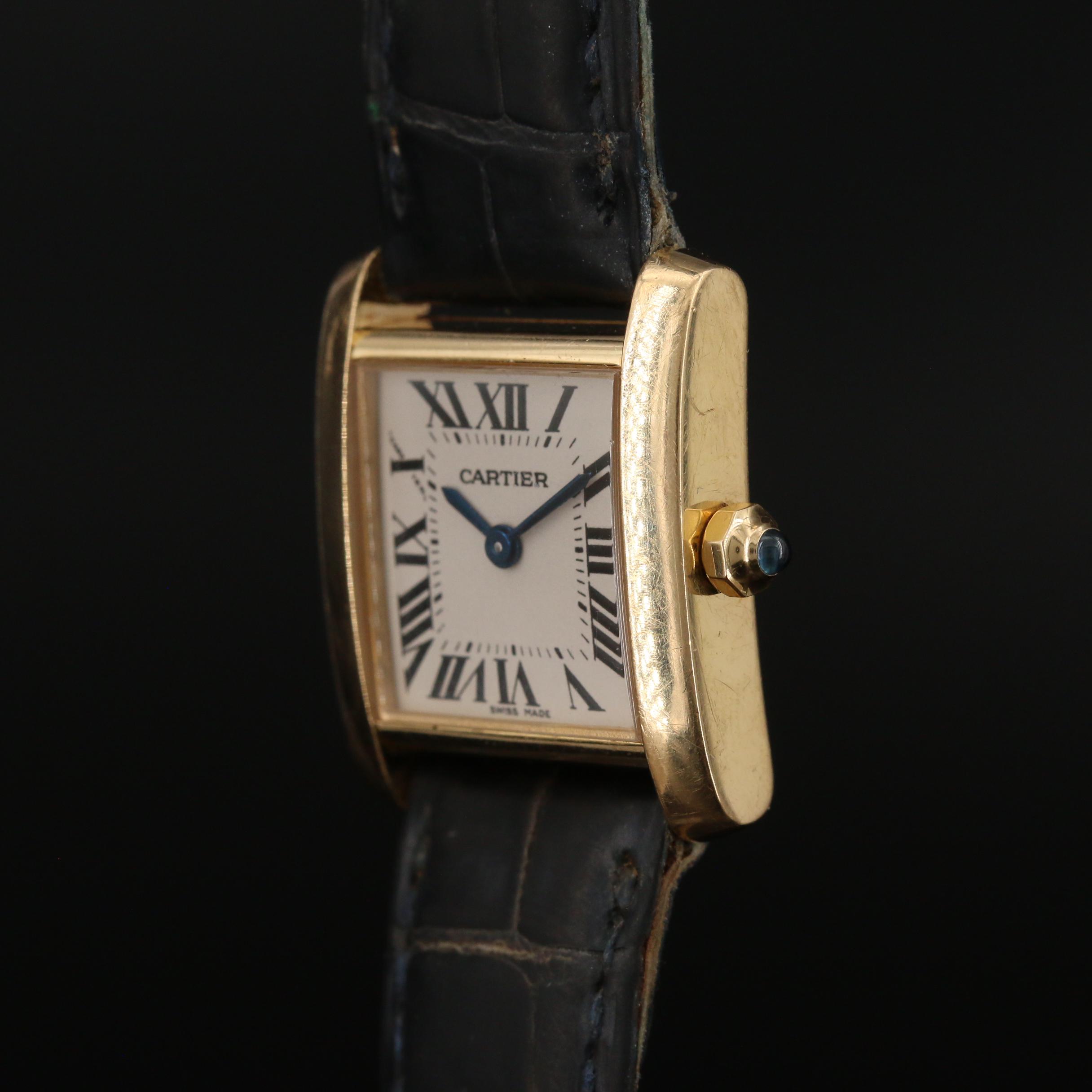 Cartier Tank Francaise 18K Gold Quartz Watch