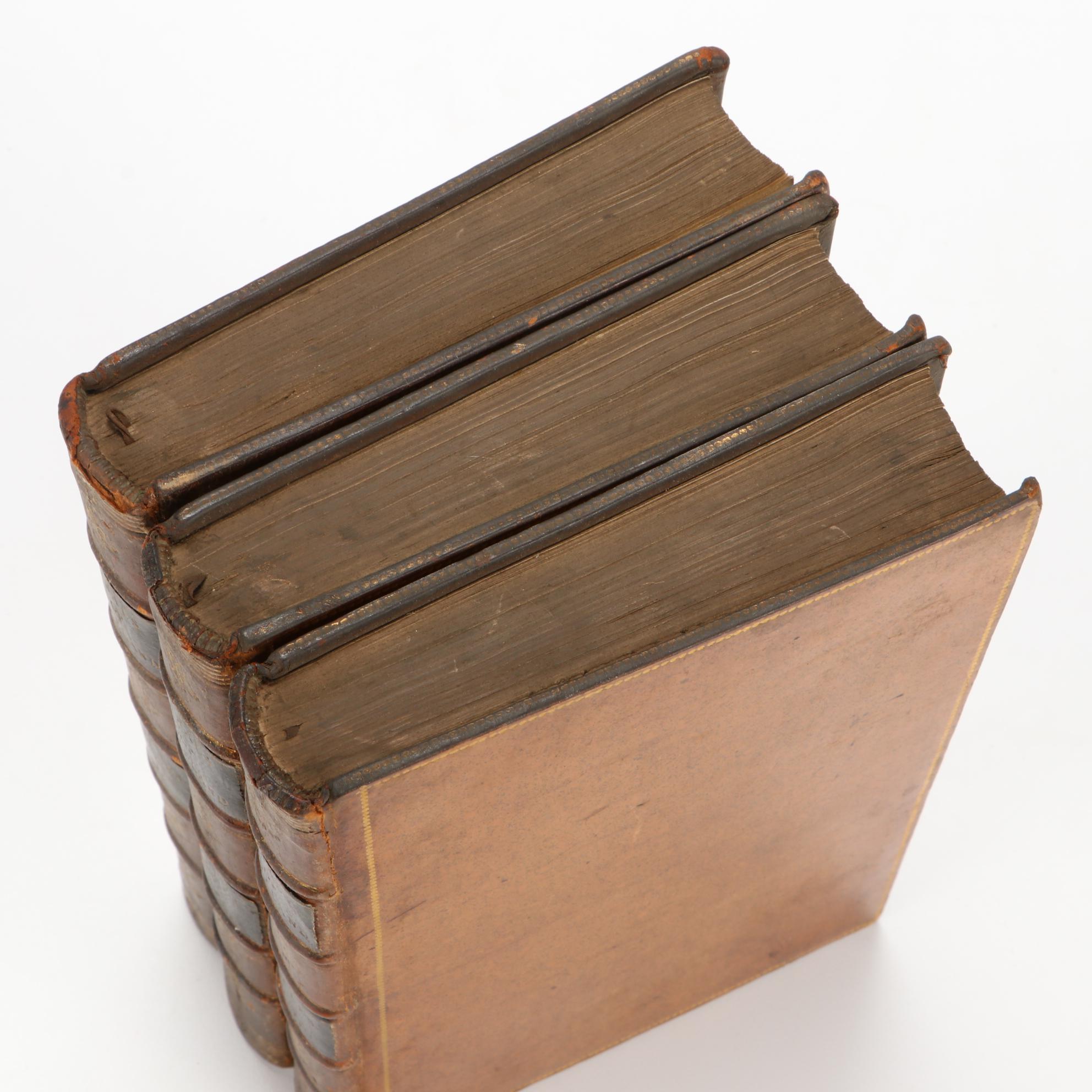 Complete "Annals of Scotland" Three-Volume Set by David Dalrymple, 1797