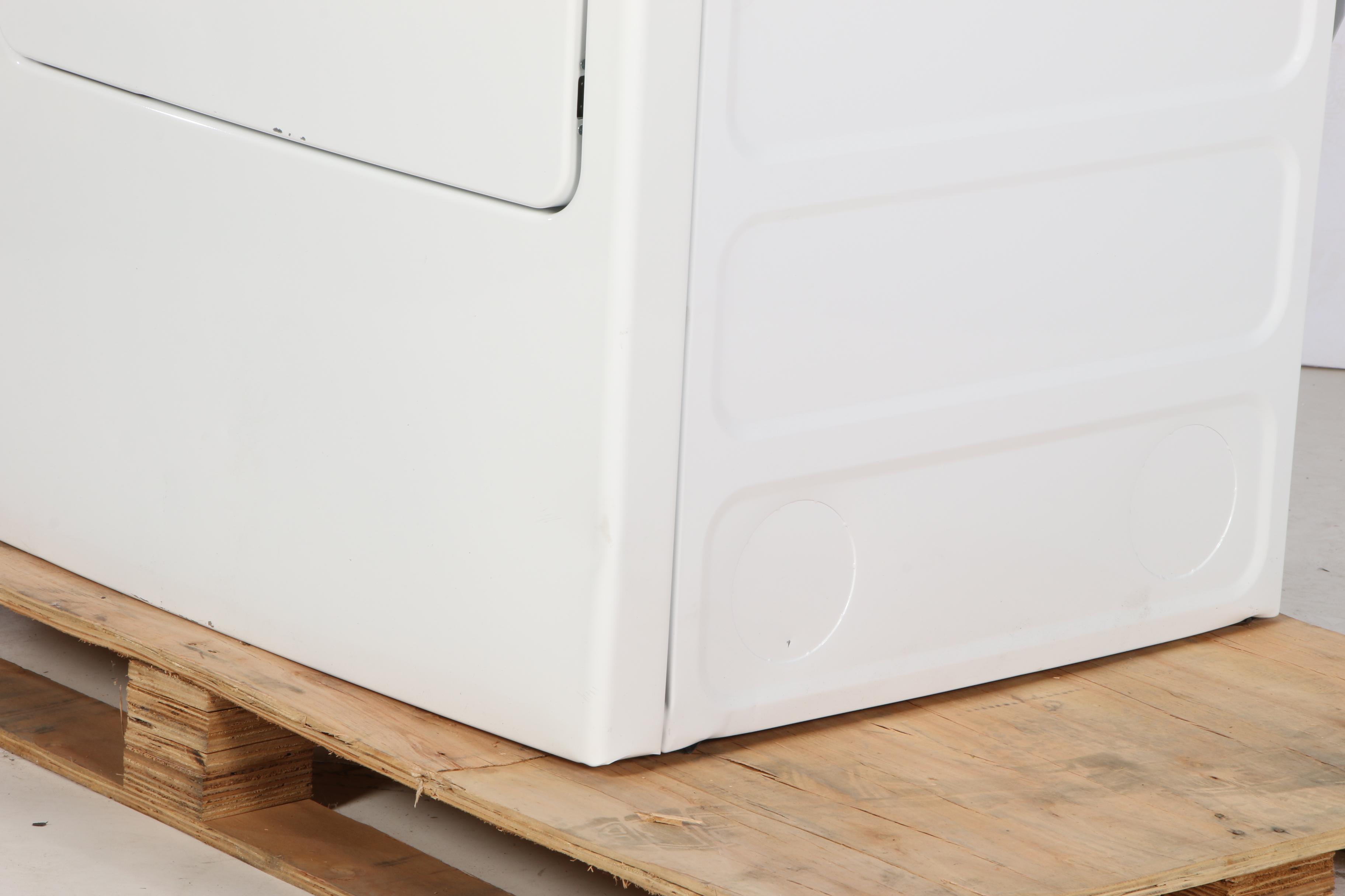 GE White 7.2 Cu. Ft. 3-Cycle Electric Dryer