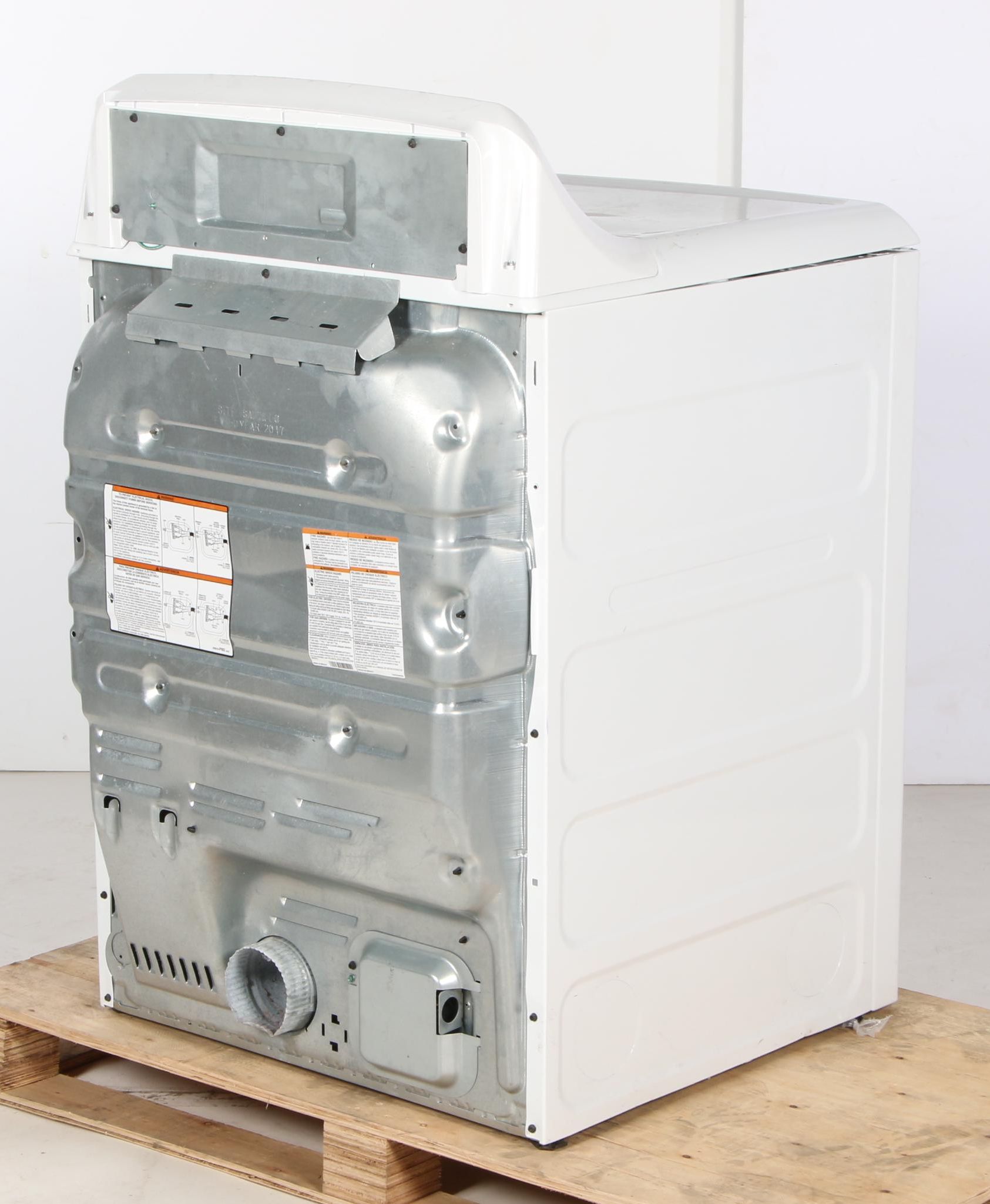 GE White 7.2 Cu. Ft. 3-Cycle Electric Dryer