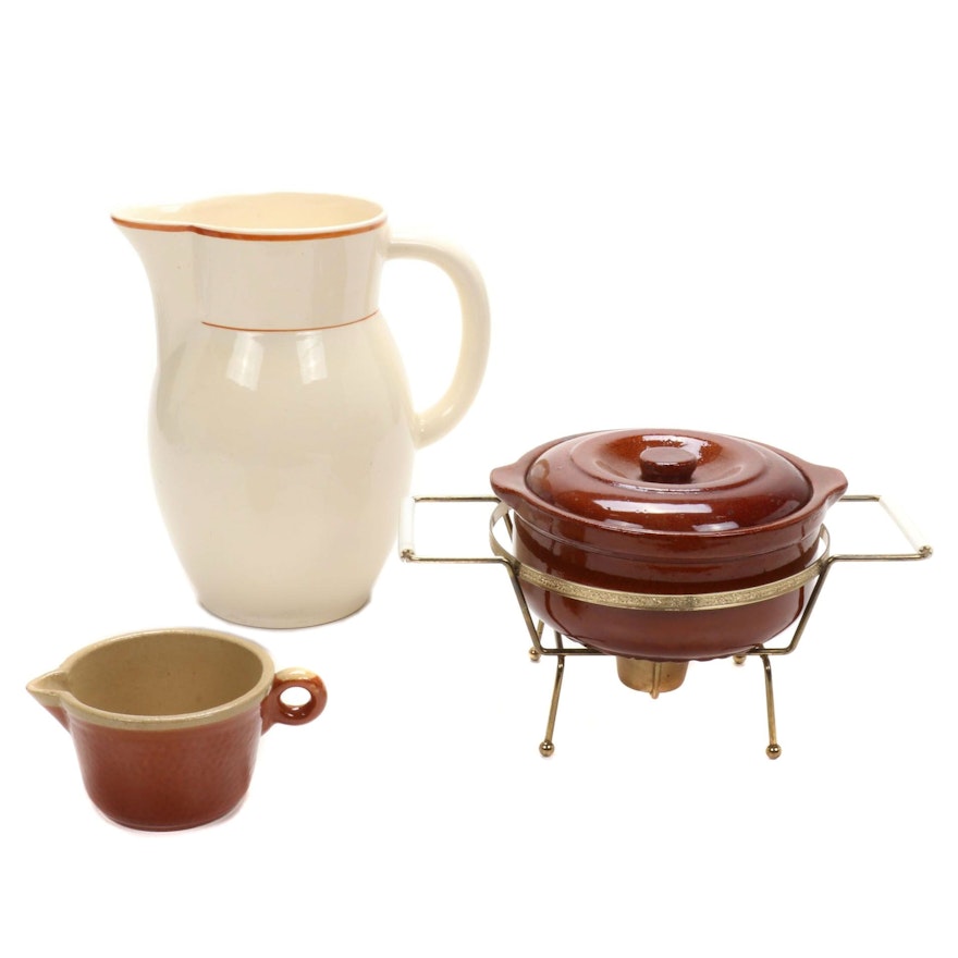 Kla-Ham'rd Ovenware and Other Ceramic Serveware, Mid-20th Century