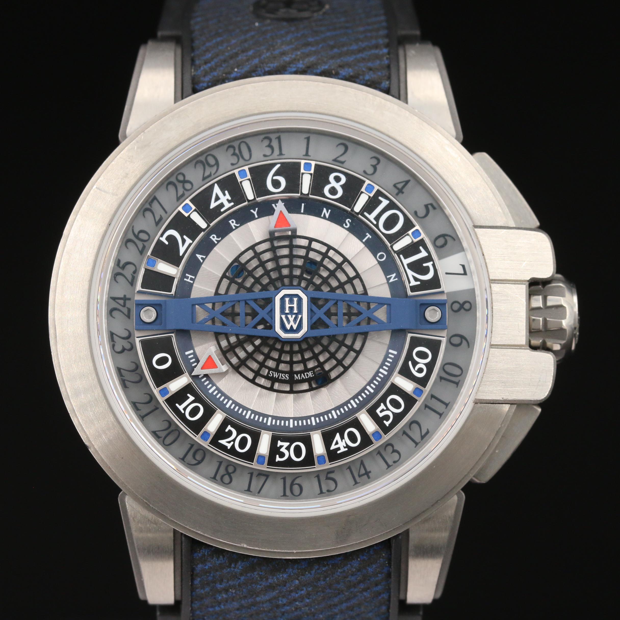 Harry Winston Project Z12 Bi-Retrograde Zalium Automatic Watch