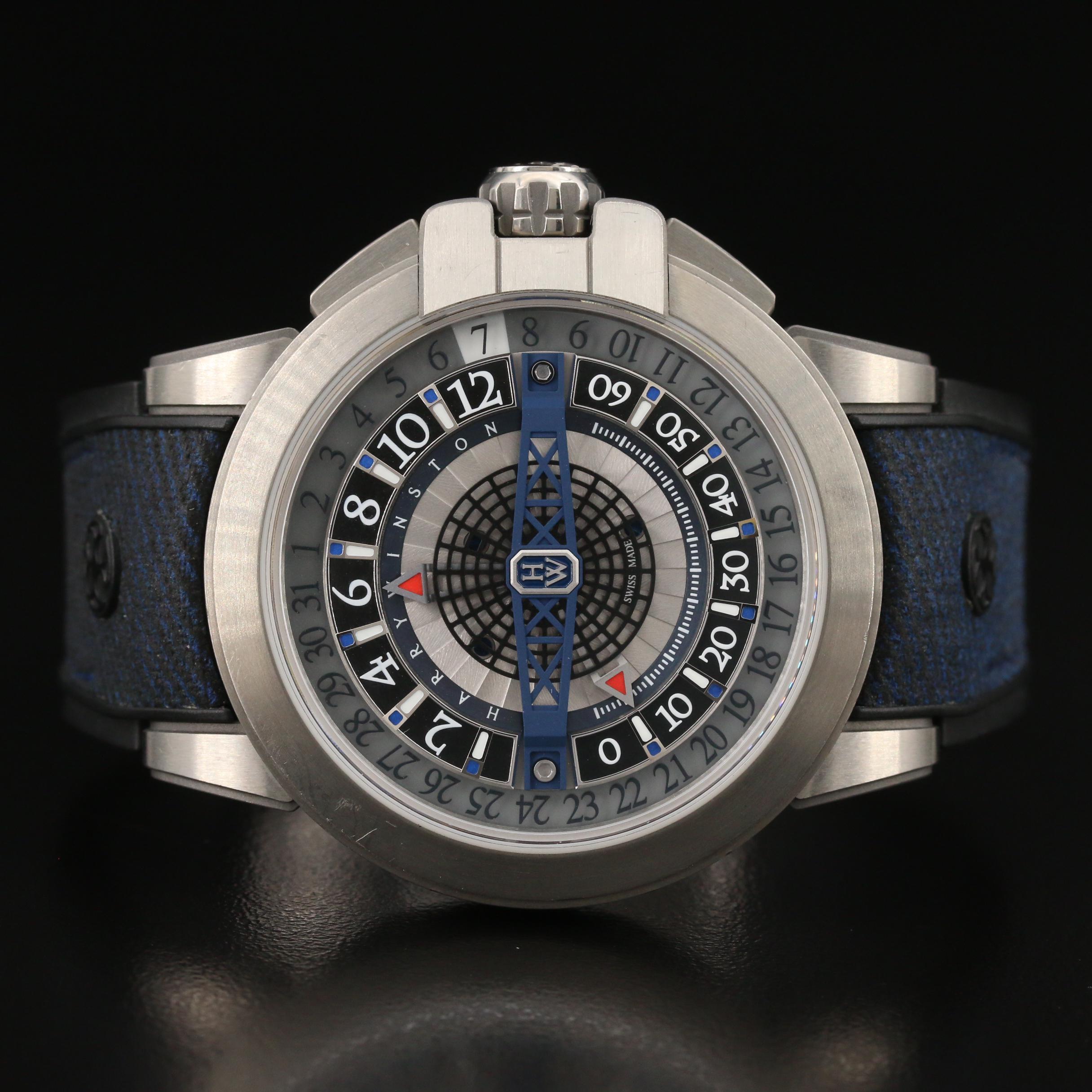 Harry Winston Project Z12 Bi-Retrograde Zalium Automatic Watch
