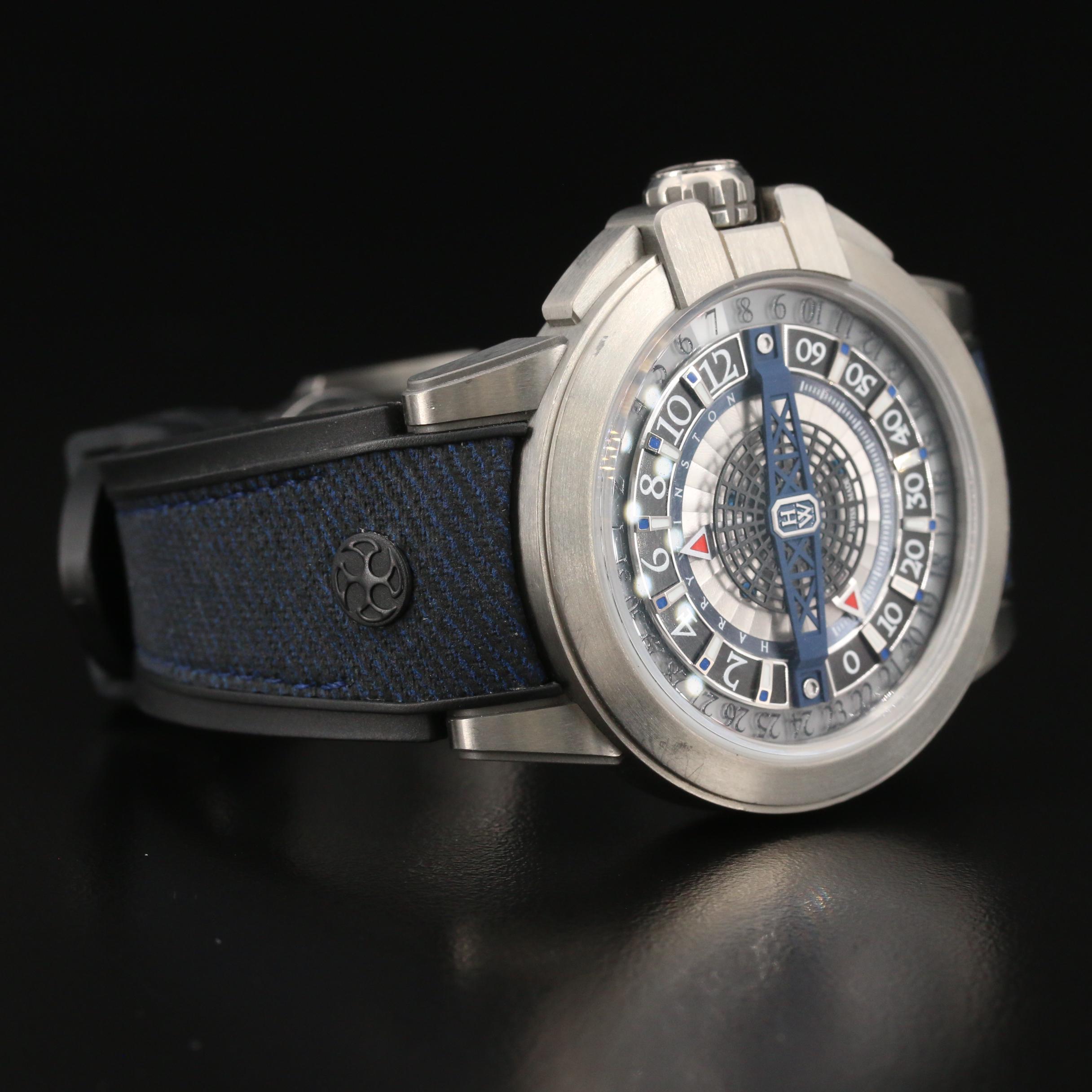 Harry Winston Project Z12 Bi-Retrograde Zalium Automatic Watch