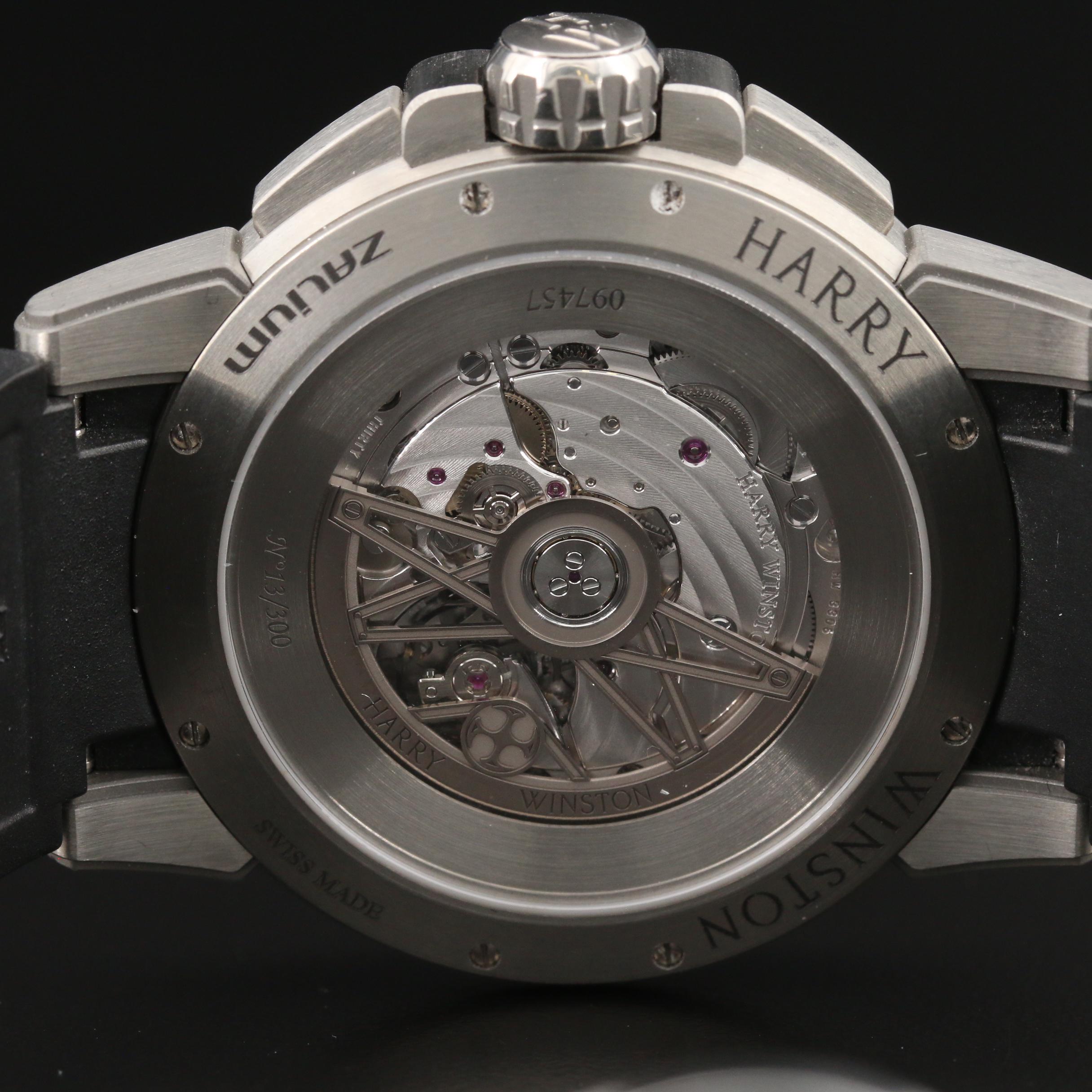 Harry Winston Project Z12 Bi-Retrograde Zalium Automatic Watch