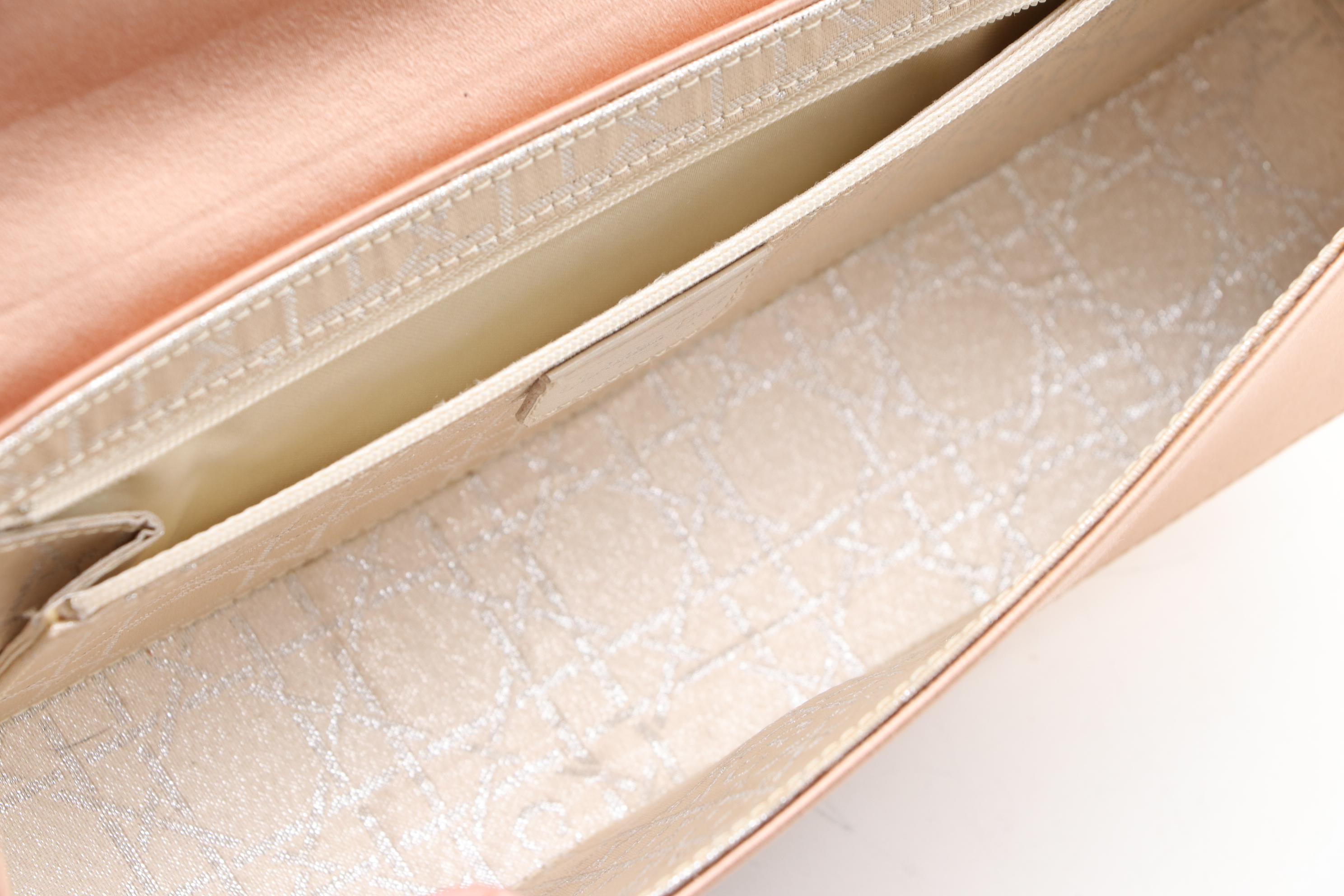 Christian Dior Blush Envelope Clutch