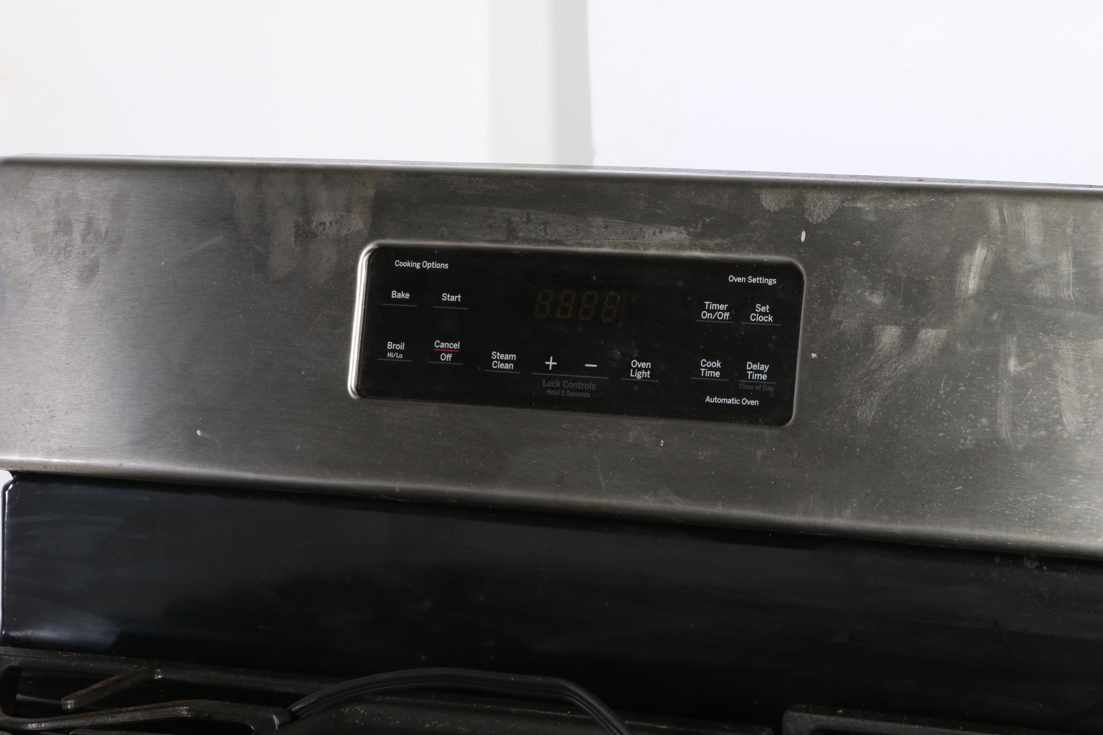 GE Stainless Steel 5.0 Cu. Ft. Freestanding Gas Range