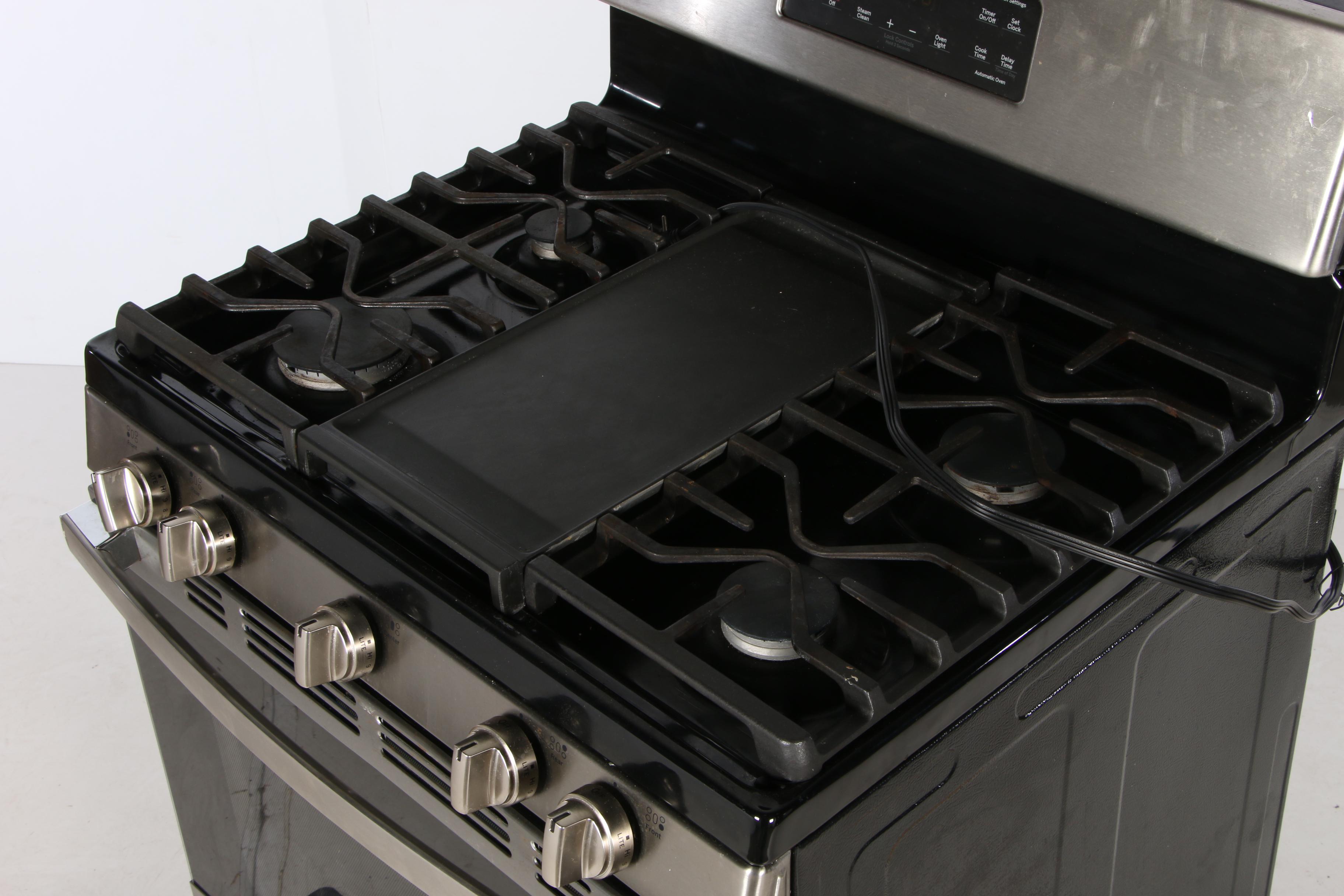 GE Stainless Steel 5.0 Cu. Ft. Freestanding Gas Range