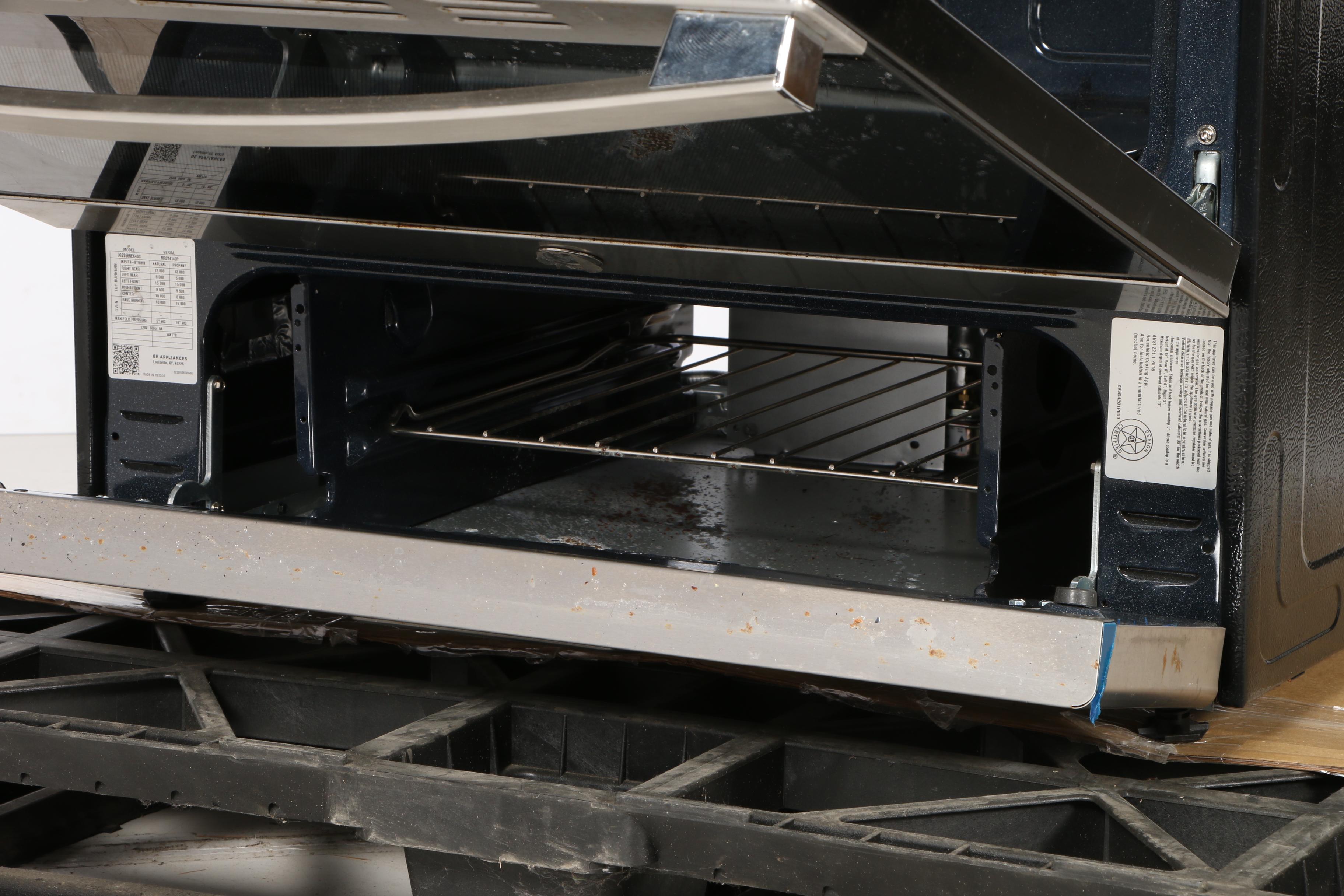 GE Stainless Steel 5.0 Cu. Ft. Freestanding Gas Range