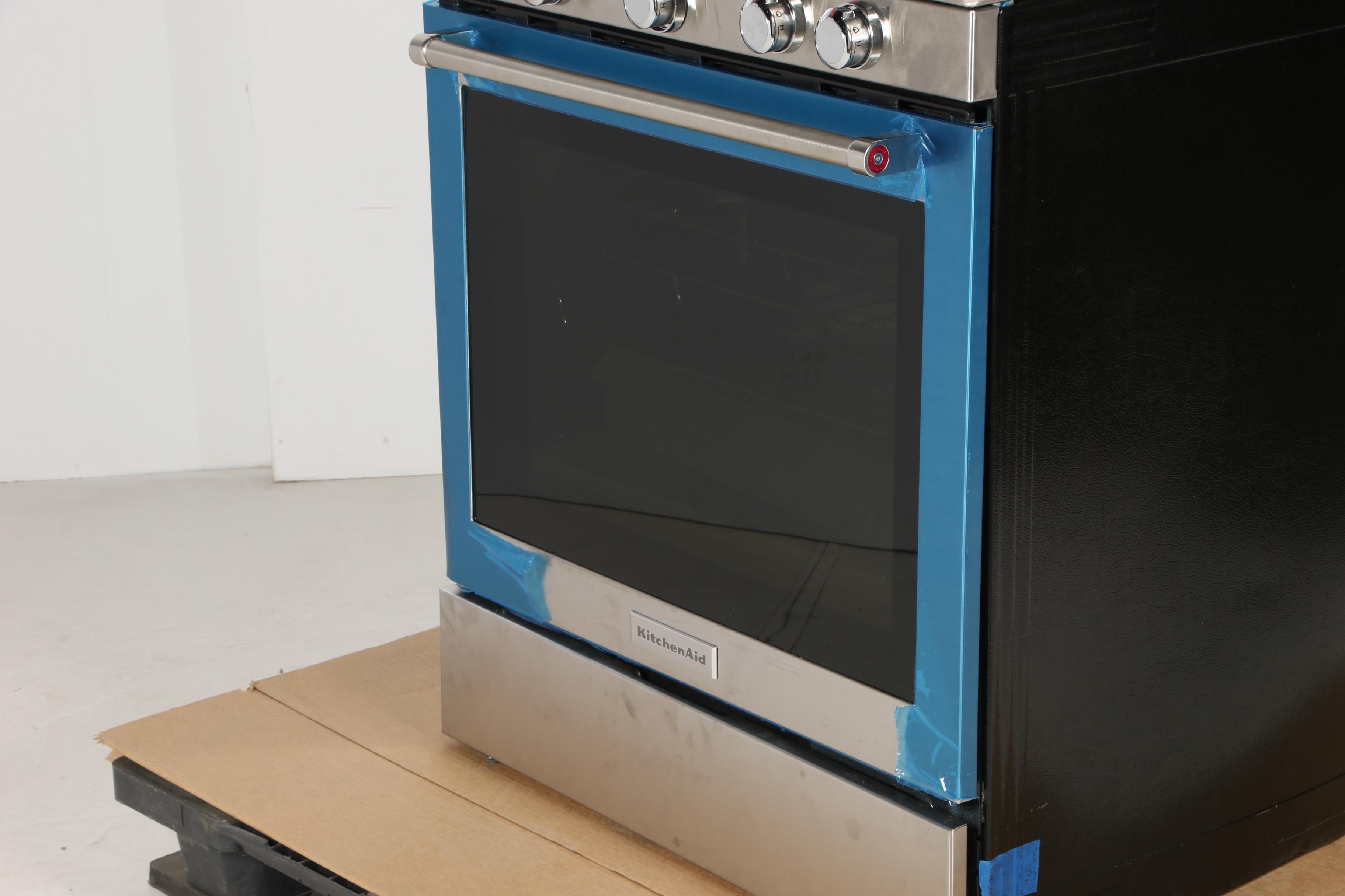 KitchenAid Stainless Steel 5.8 Cu. Ft. Gas True Convection Range