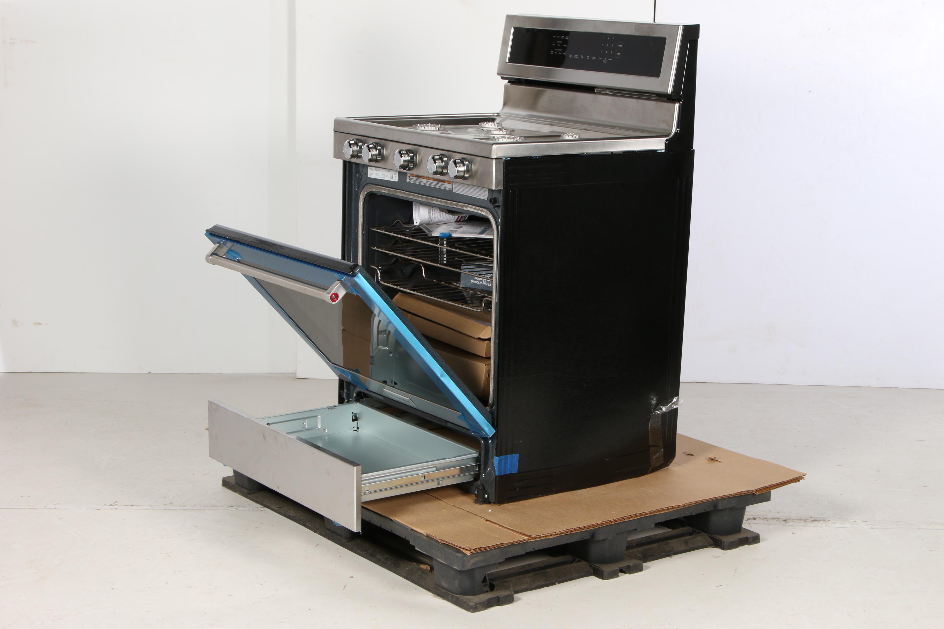 KitchenAid Stainless Steel 5.8 Cu. Ft. Gas True Convection Range