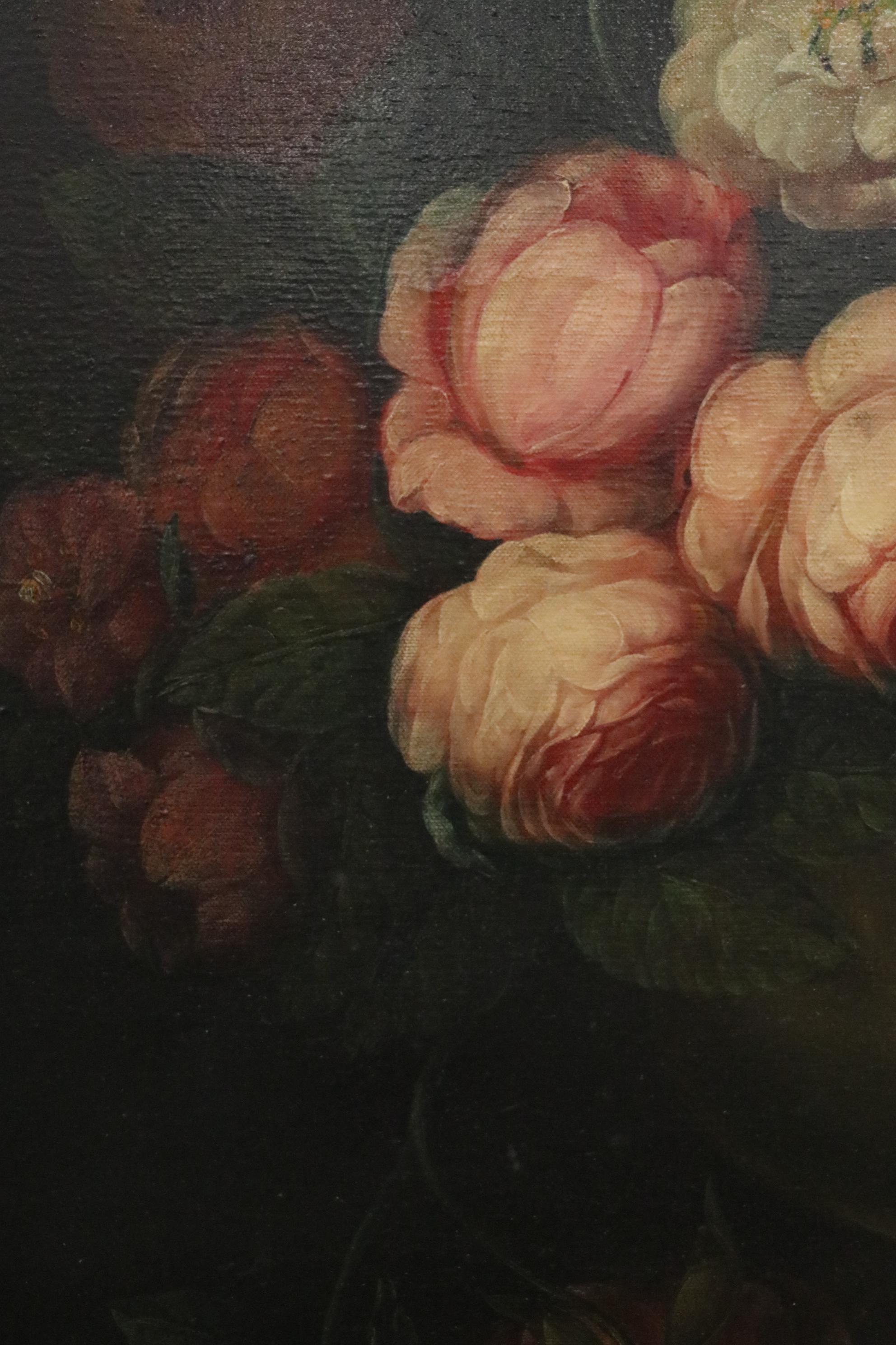 Terence Alexander Floral Still Life Oil Painting, Mid to Late 20th Century
