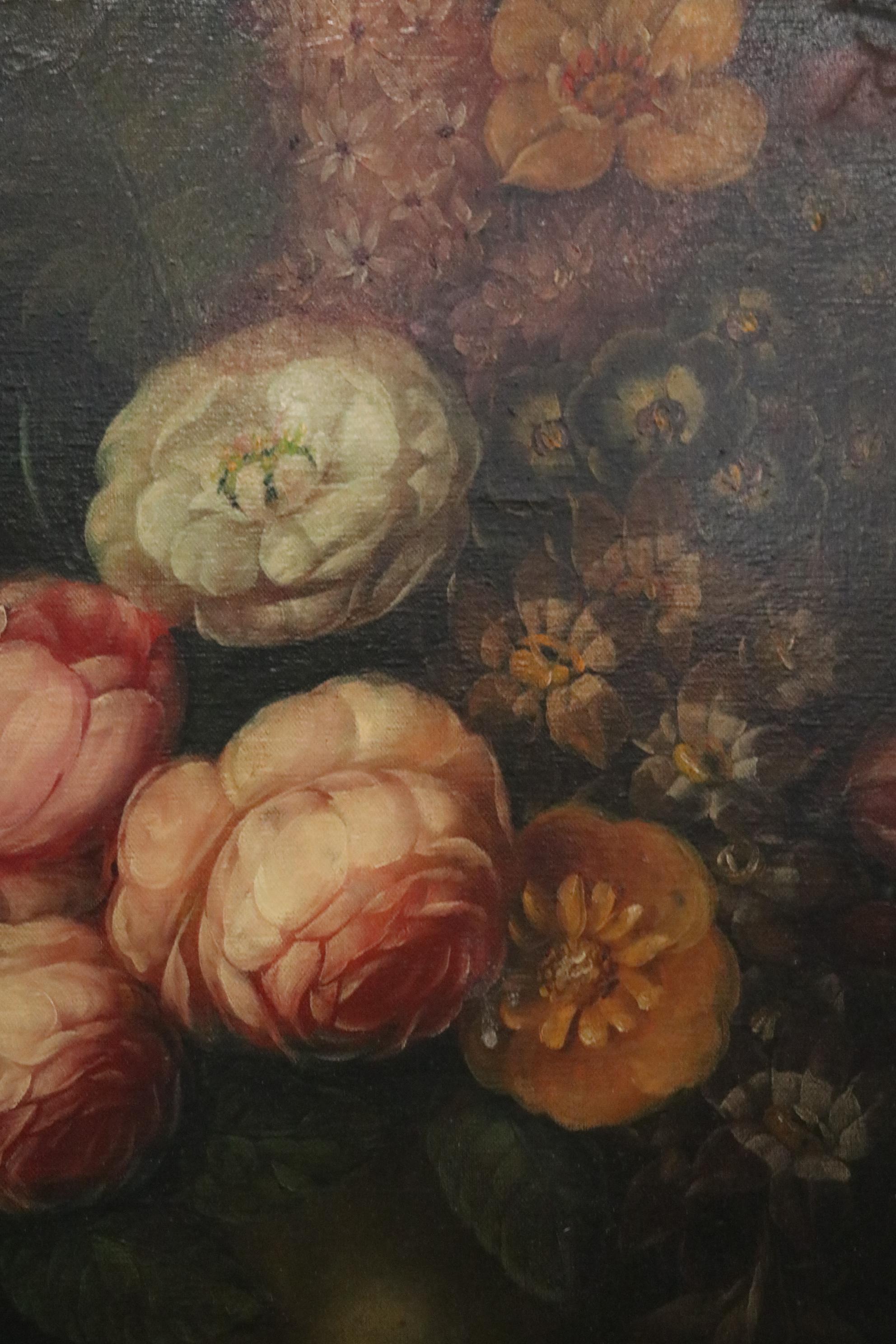 Terence Alexander Floral Still Life Oil Painting, Mid to Late 20th Century