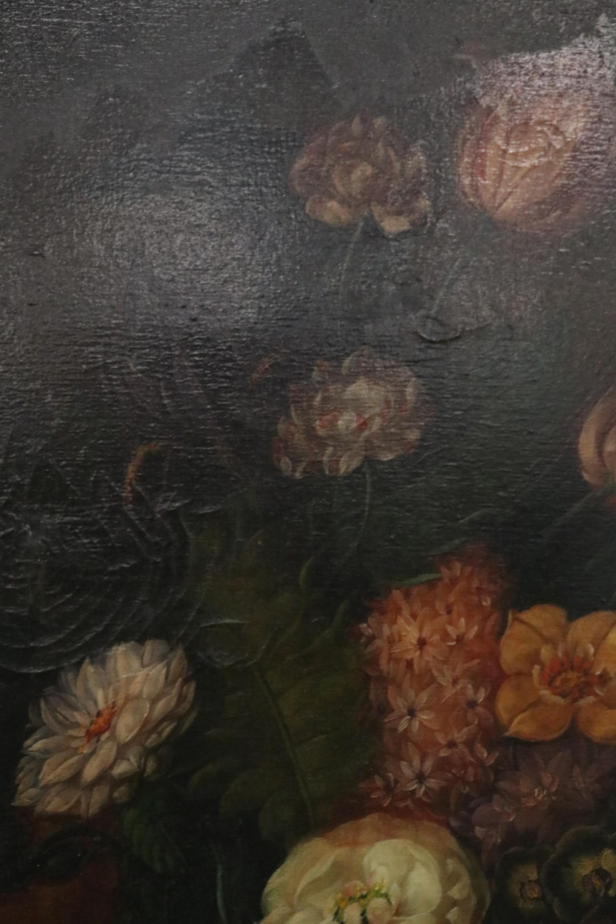 Terence Alexander Floral Still Life Oil Painting, Mid to Late 20th Century