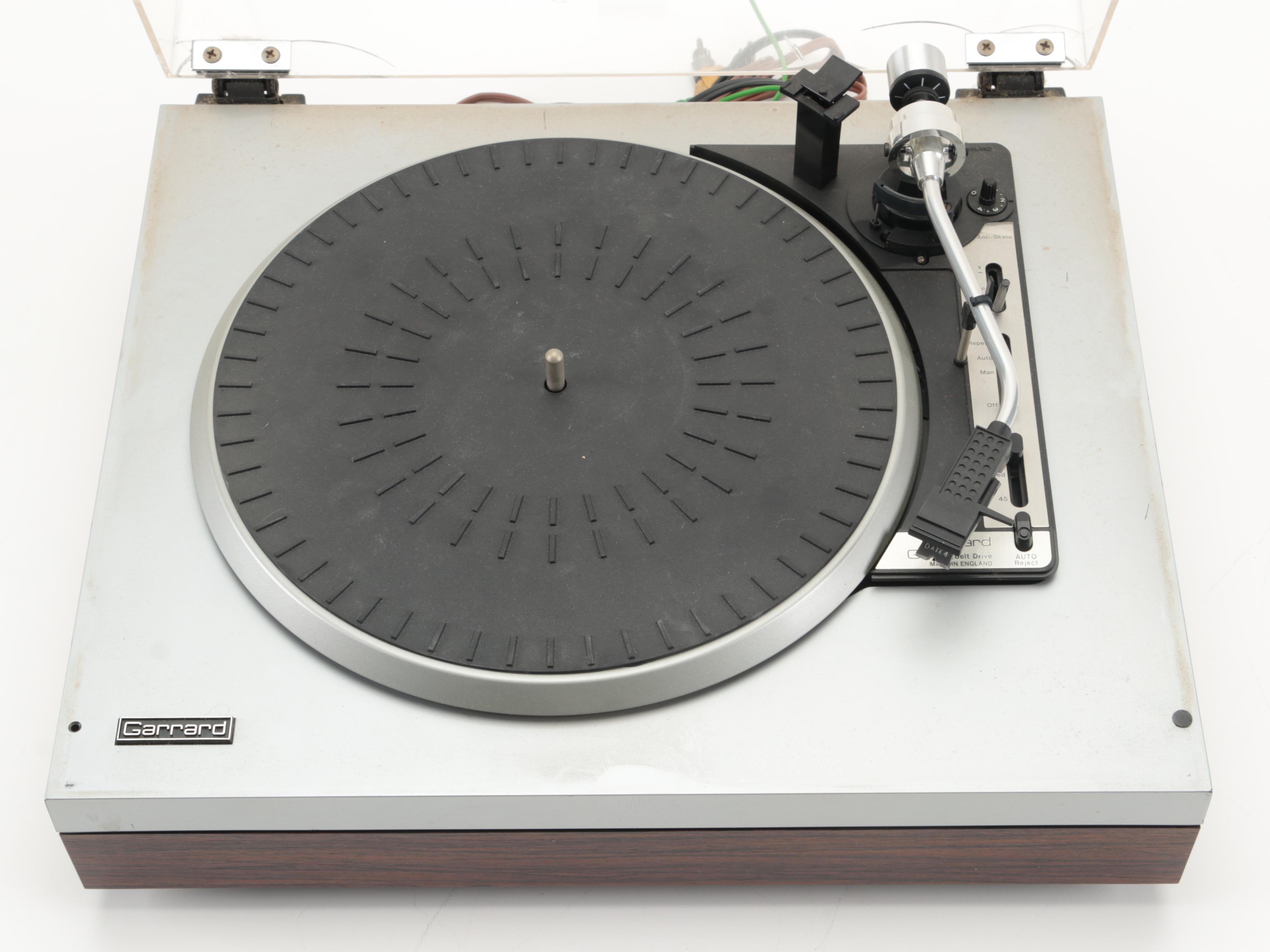 Garrard GT12 Belt Drive Turntable