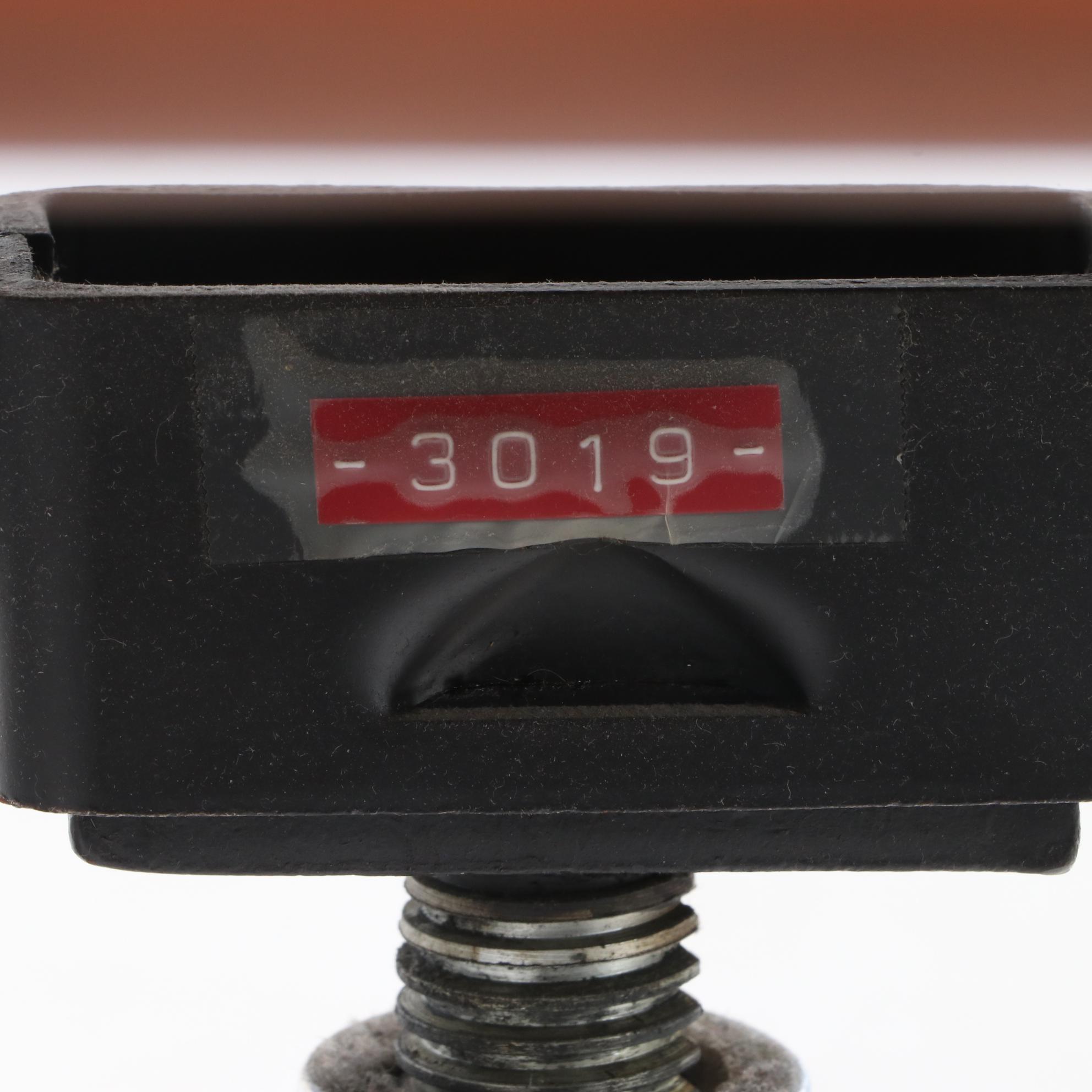 Eames for Herman Miller Soft Pad Leather Aluminum Group Desk Chair, dated 1979