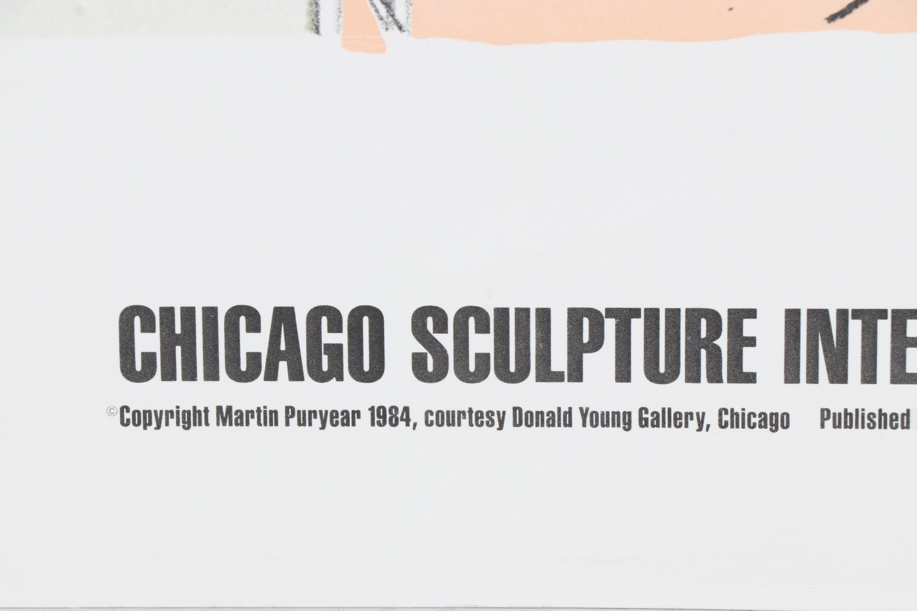 Giclée  Poster after Martin Puryear "Mile of Sculpture," 1984