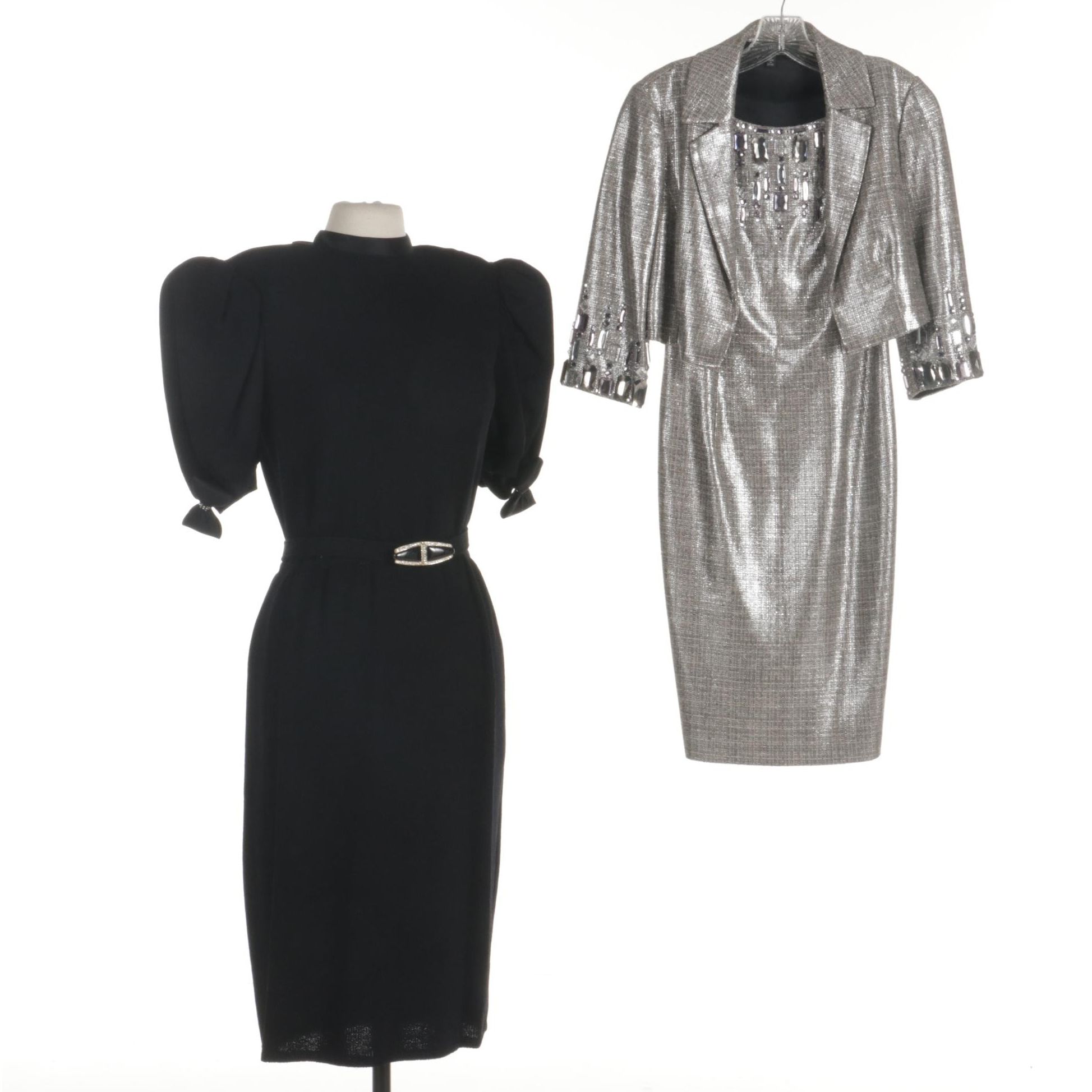 St. John for Saks Fifth Avenue and Carmen Marc Valvo Collection Evening Wear