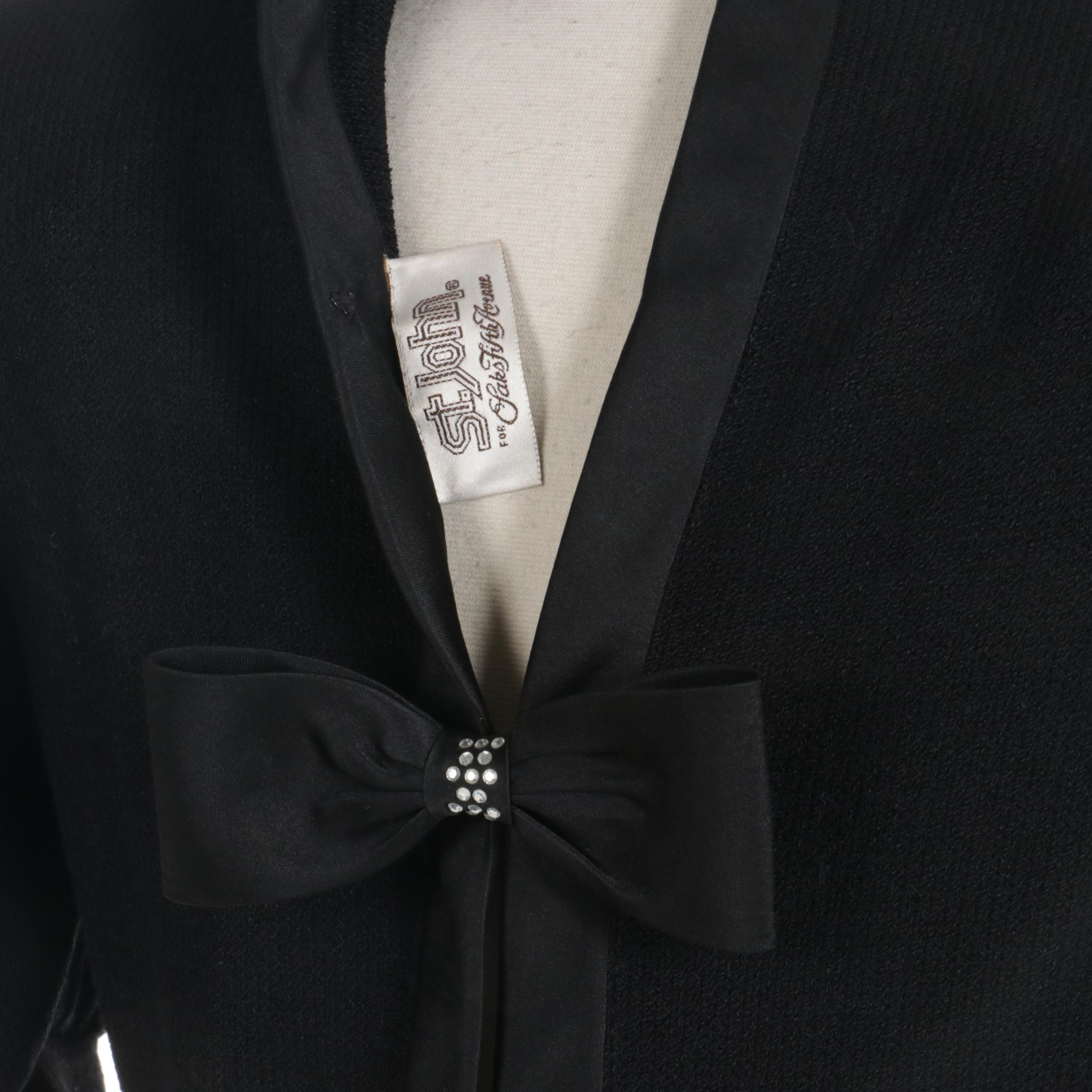 St. John for Saks Fifth Avenue and Carmen Marc Valvo Collection Evening Wear