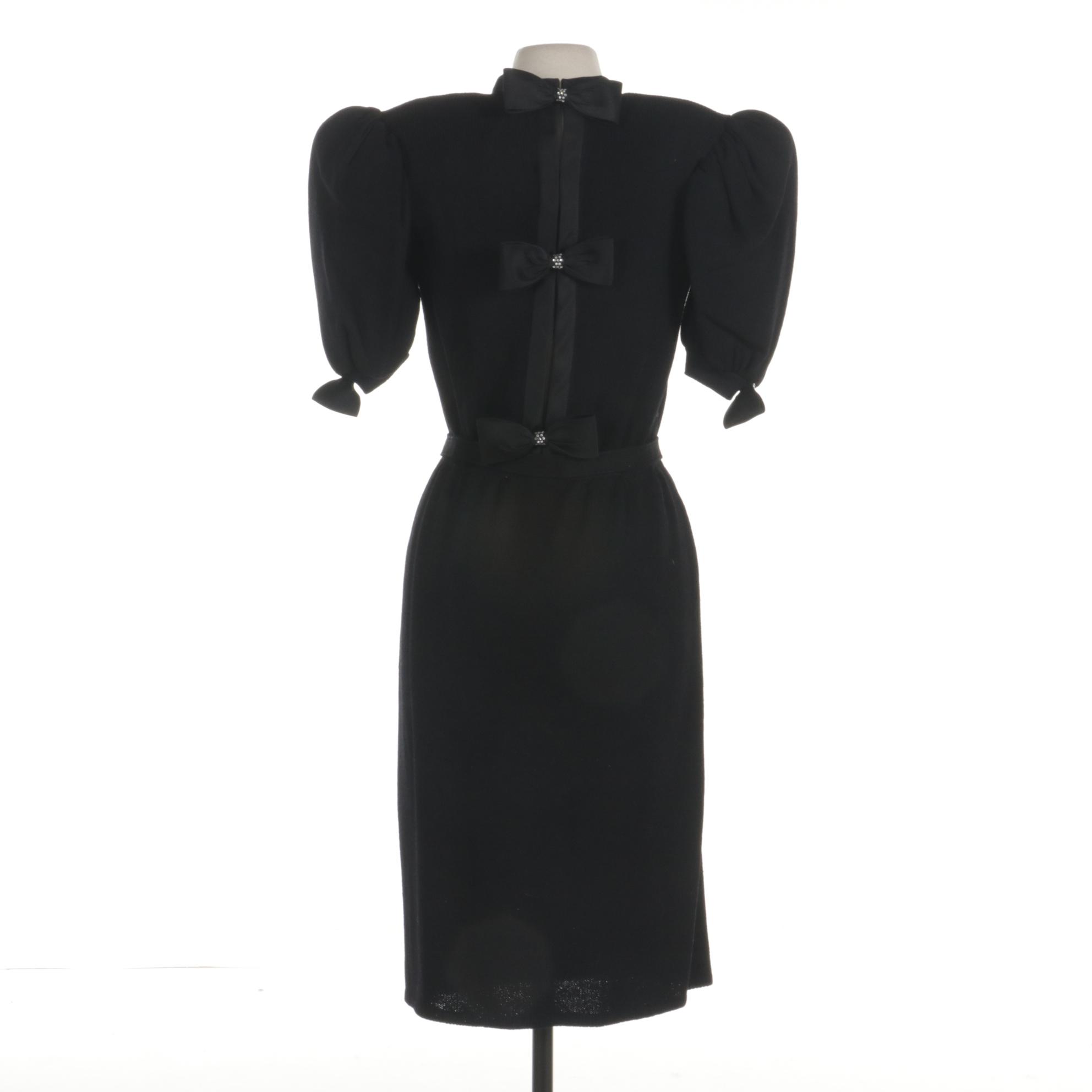 St. John for Saks Fifth Avenue and Carmen Marc Valvo Collection Evening Wear