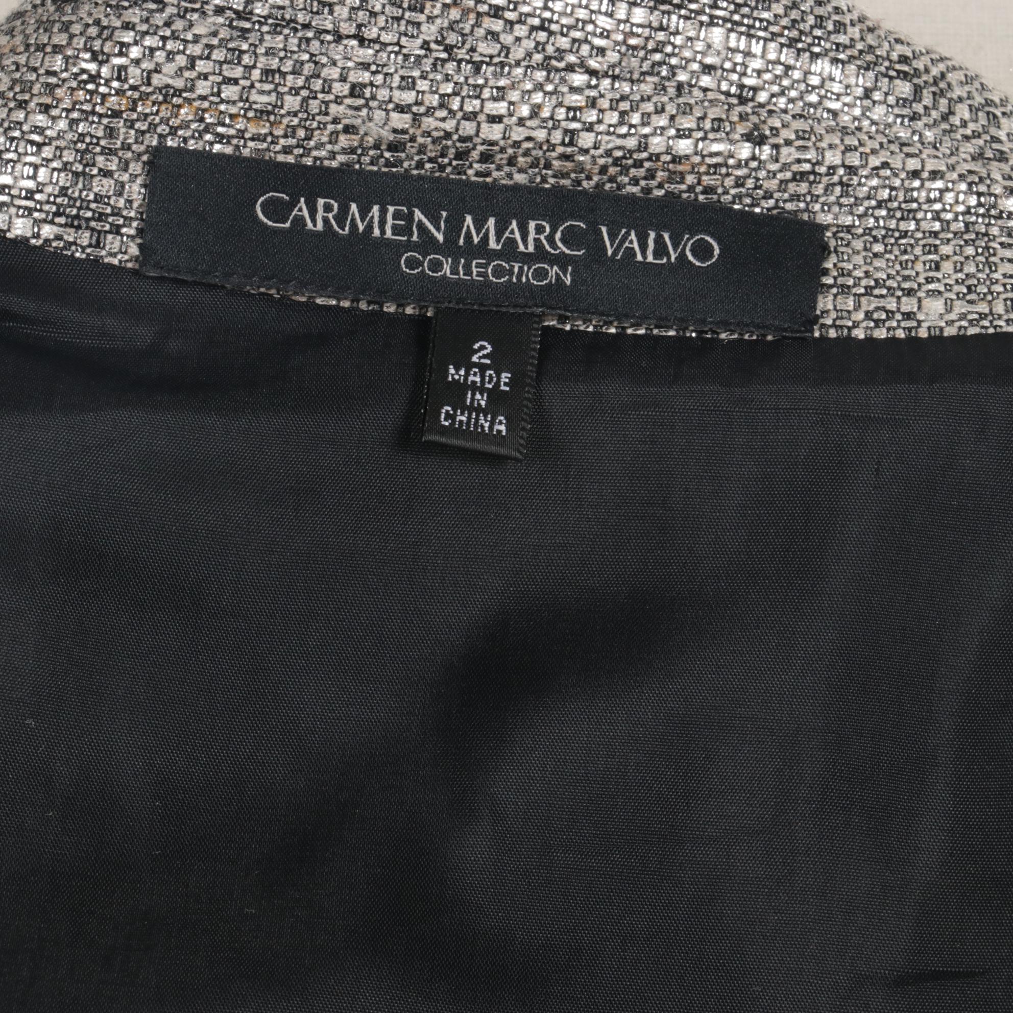 St. John for Saks Fifth Avenue and Carmen Marc Valvo Collection Evening Wear