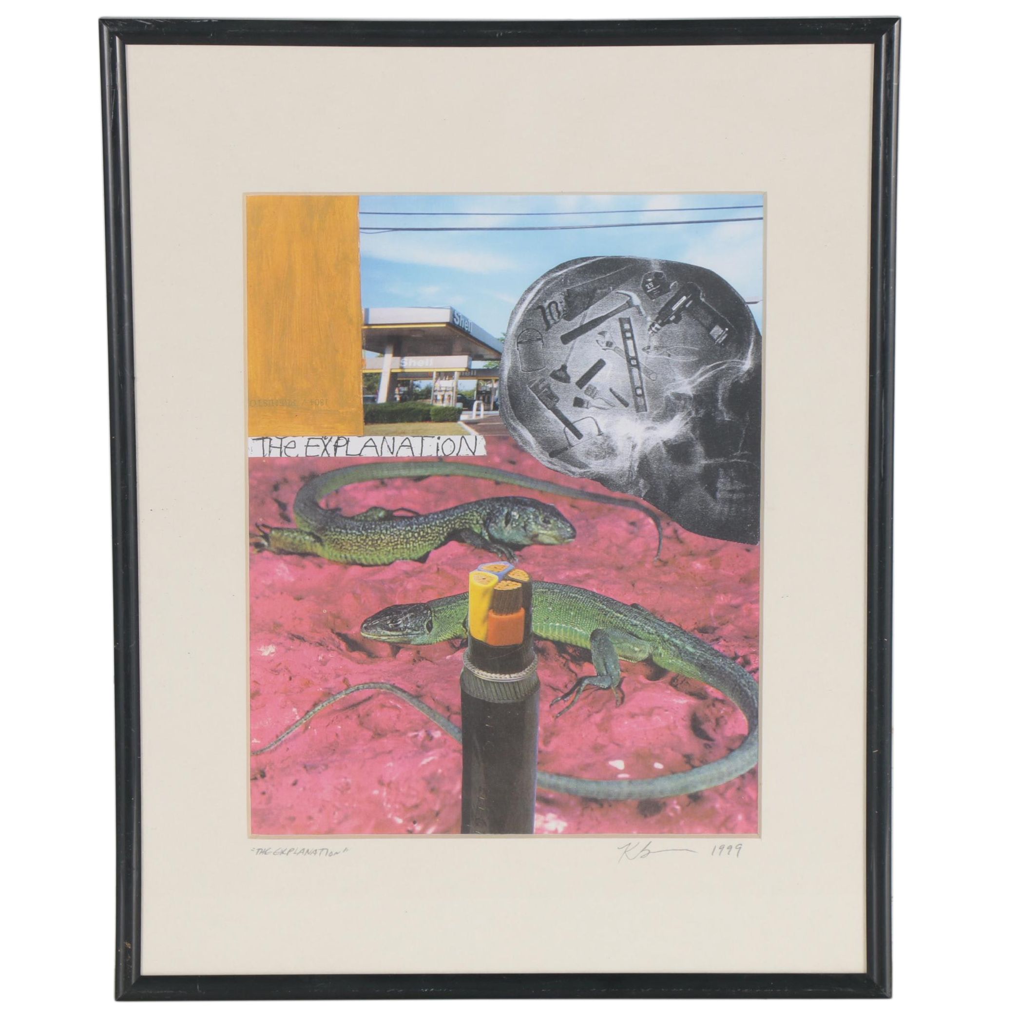 Keith Banner Giclée "The Explananation," 1999
