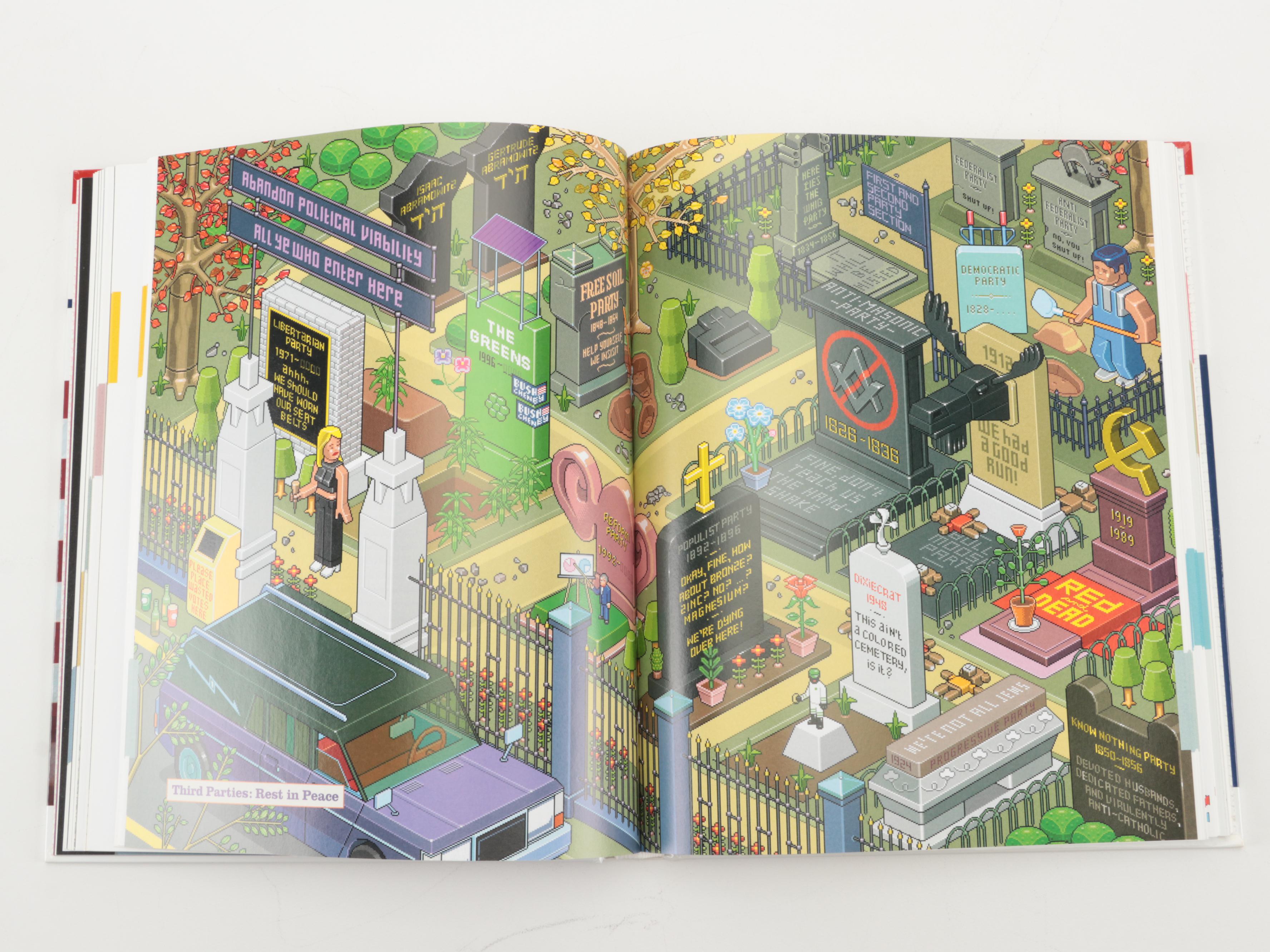 First Edition "America (The Book)" and "Earth (The Book)" by Jon Stewart