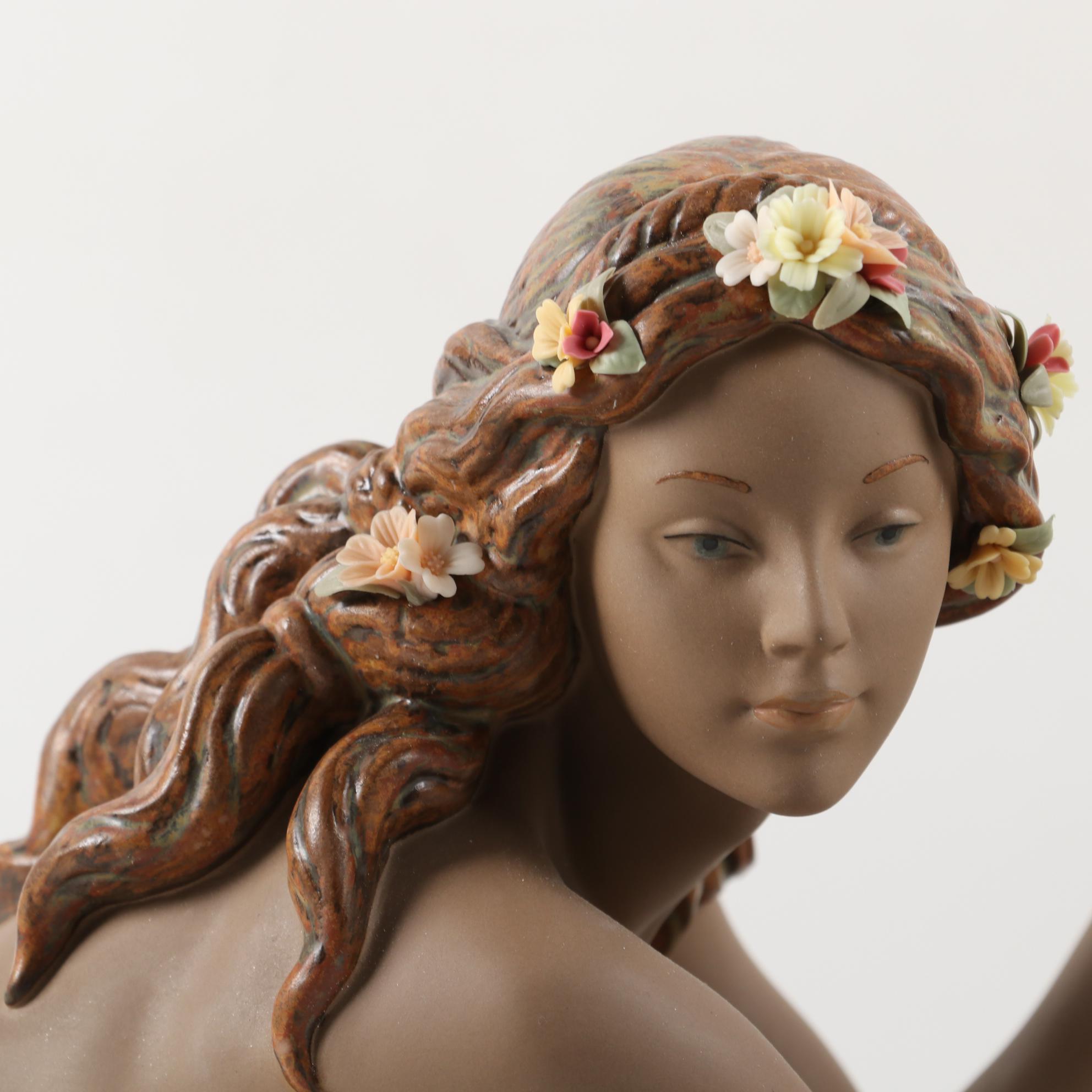 Lladró "Leda and the Swan" Porcelain Figurine, 2002