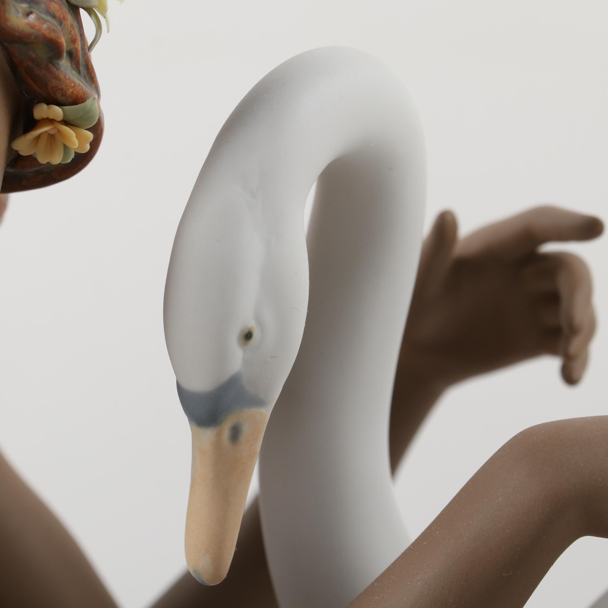 Lladró "Leda and the Swan" Porcelain Figurine, 2002