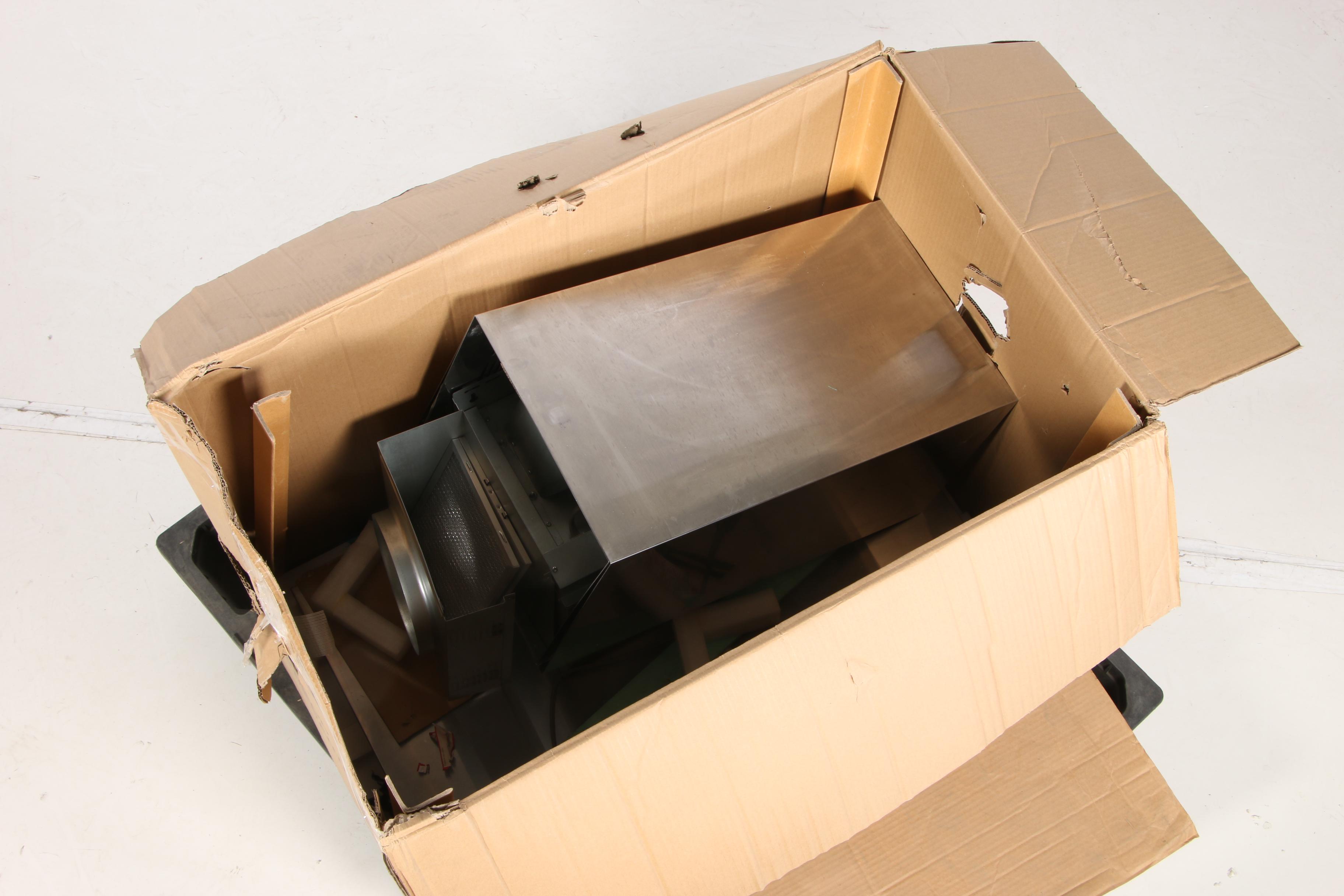 GE Stainless Steel 36" Convertible Range Hood