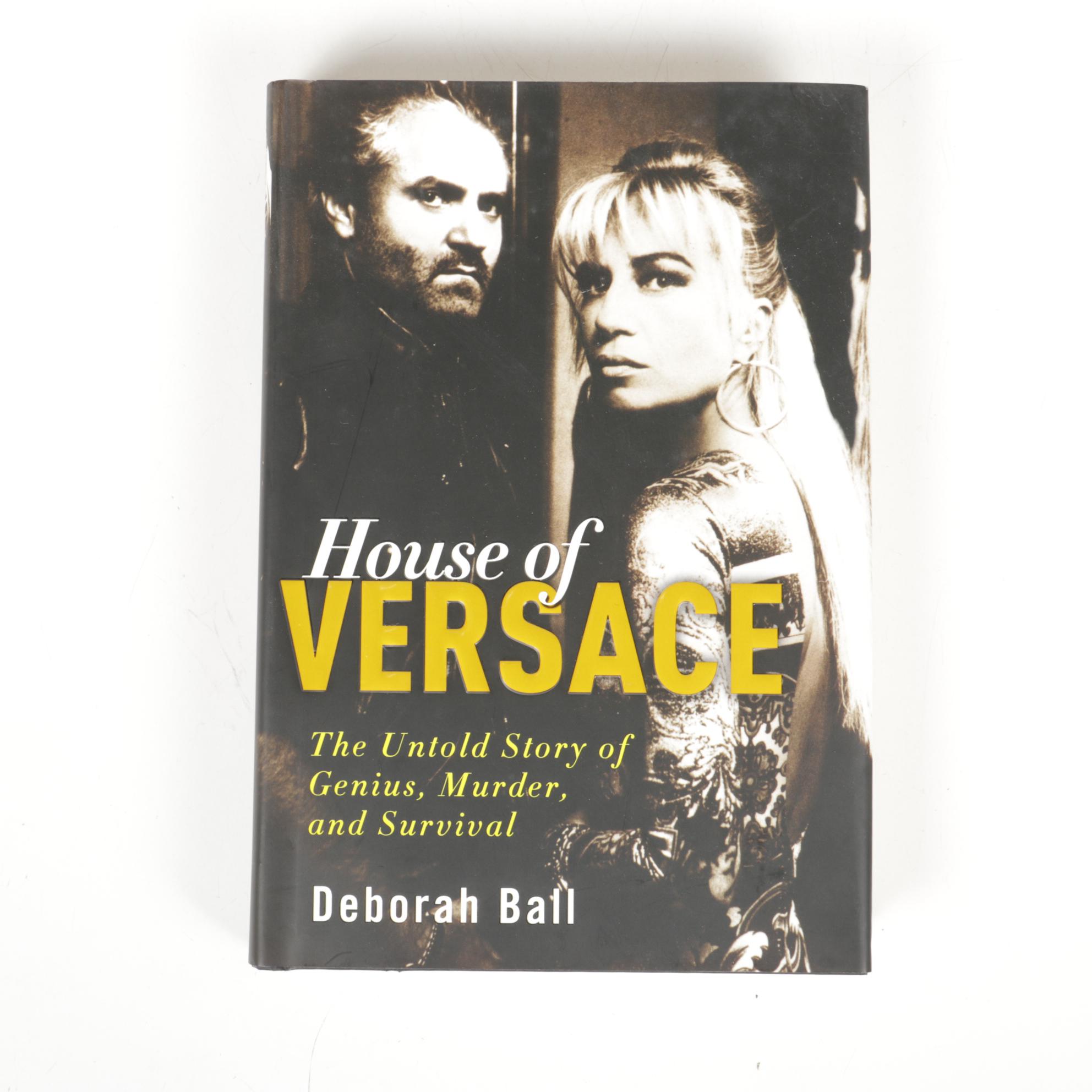 Gianni Versace "Do not disturb," 1996, and Deborah Ball "House of Versace," 2010
