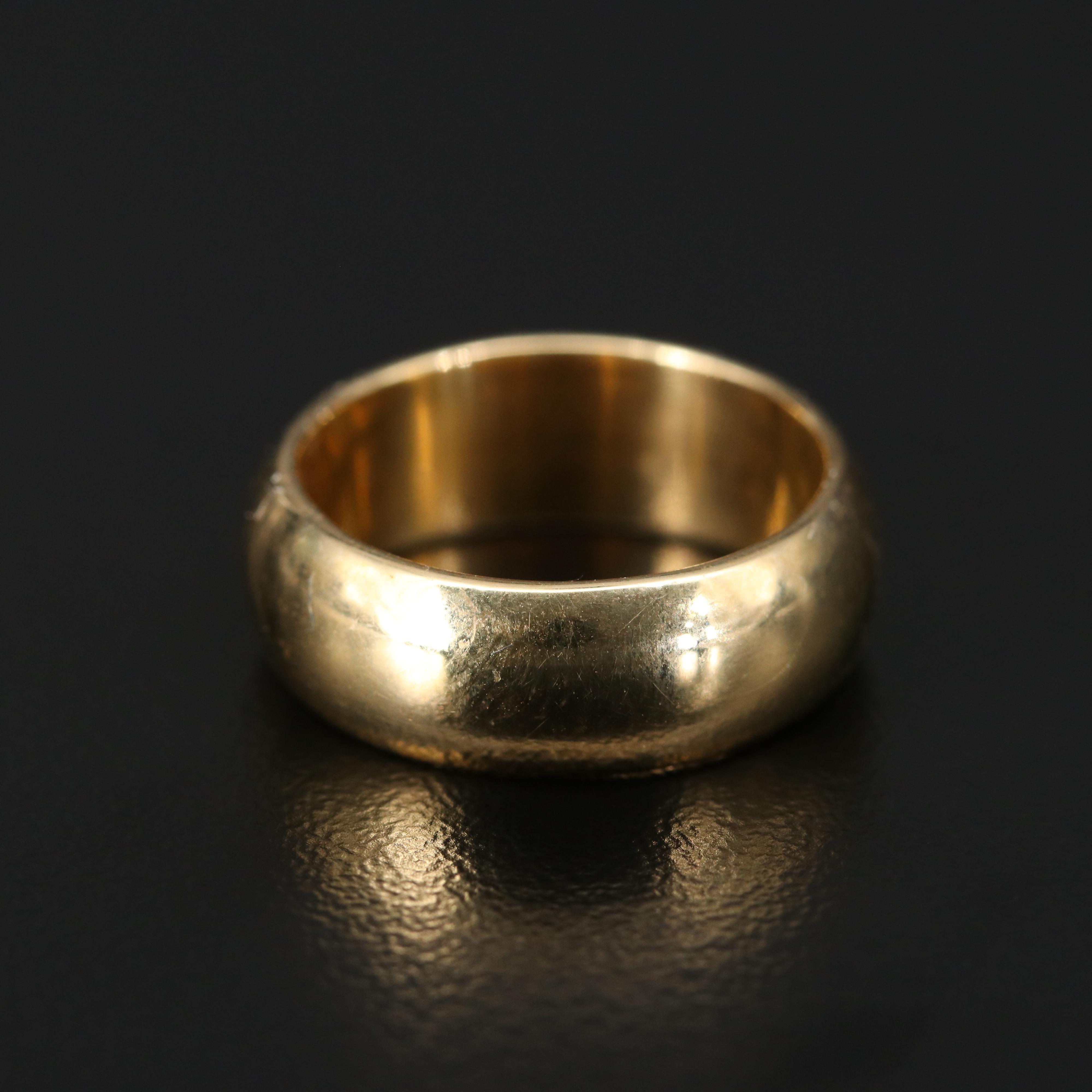 18K Gold Band