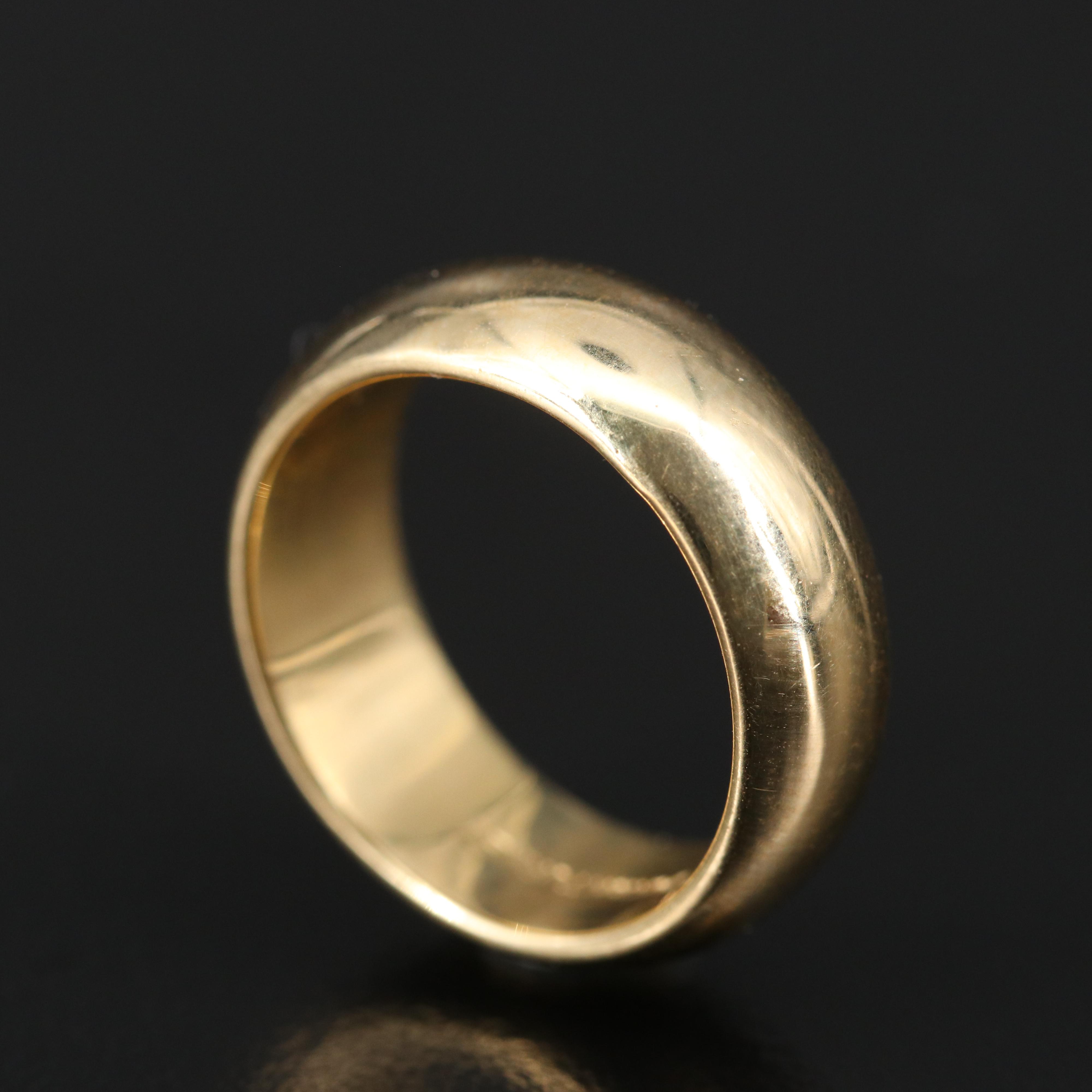 18K Gold Band