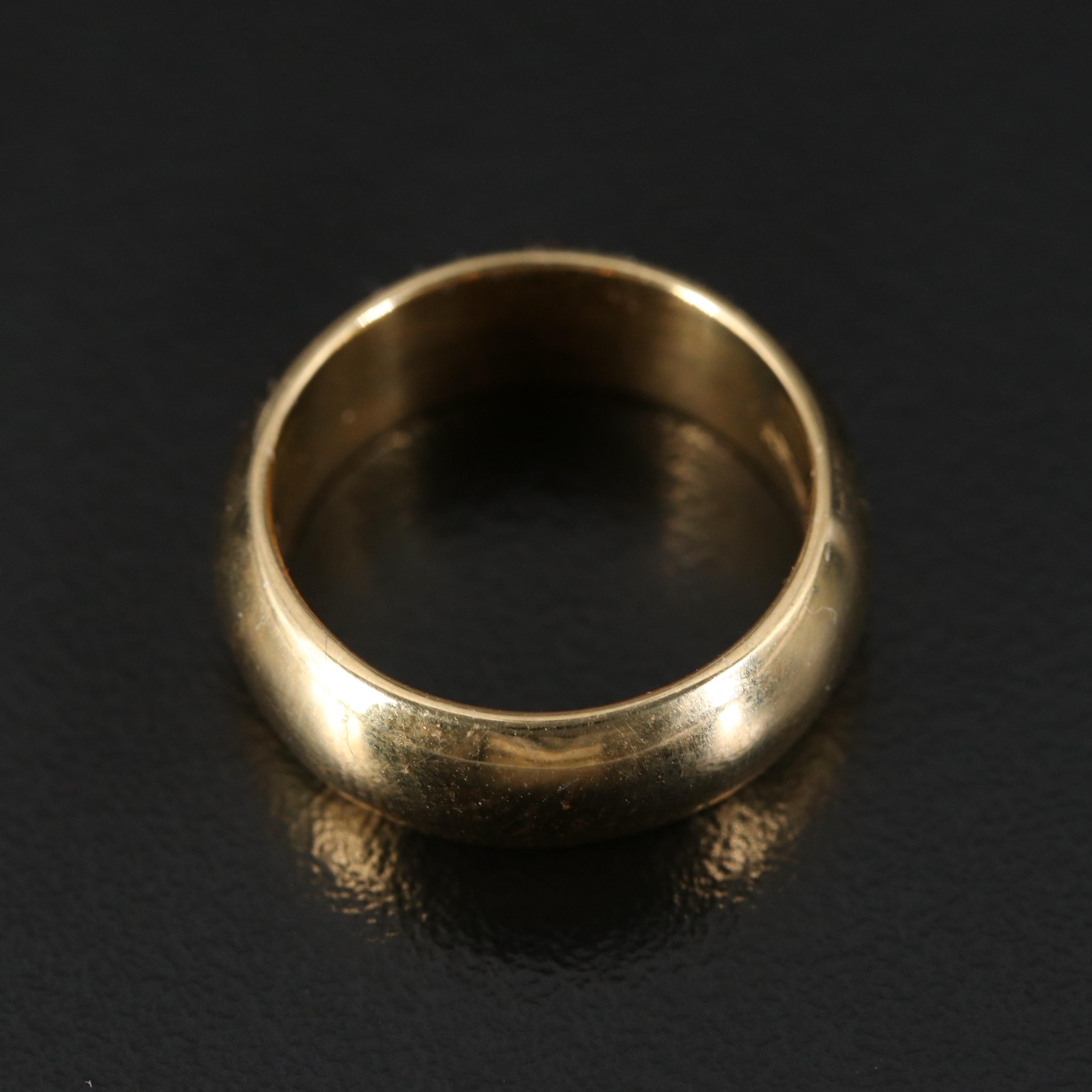 18K Gold Band