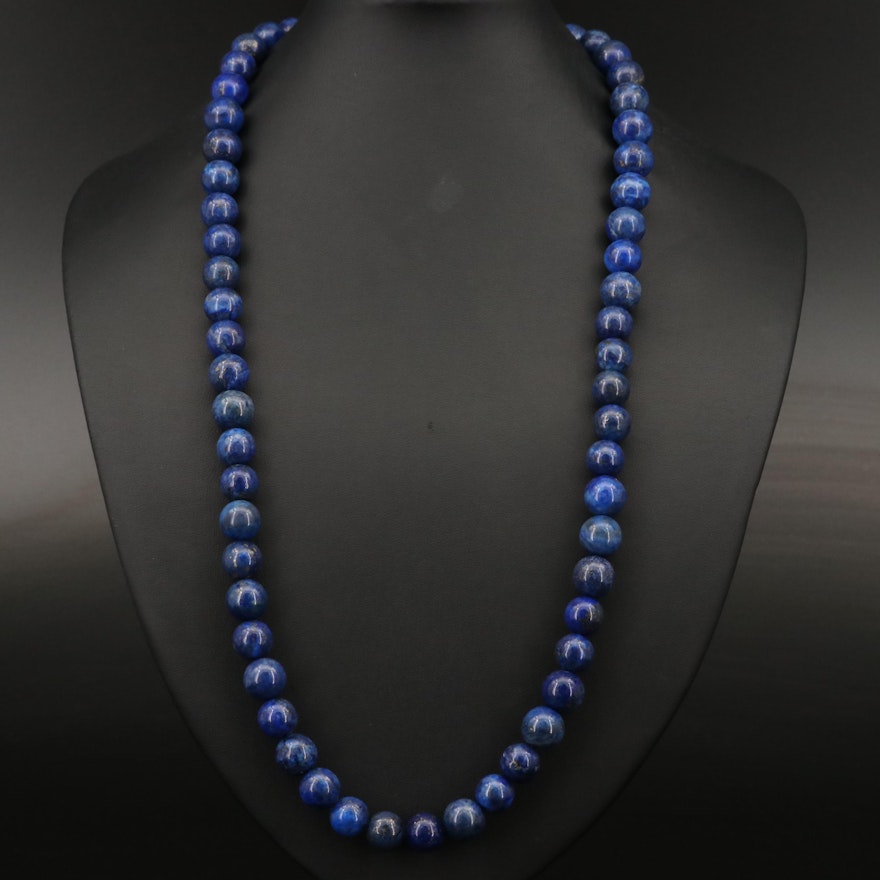 Lapis Lazuli Beaded Necklace