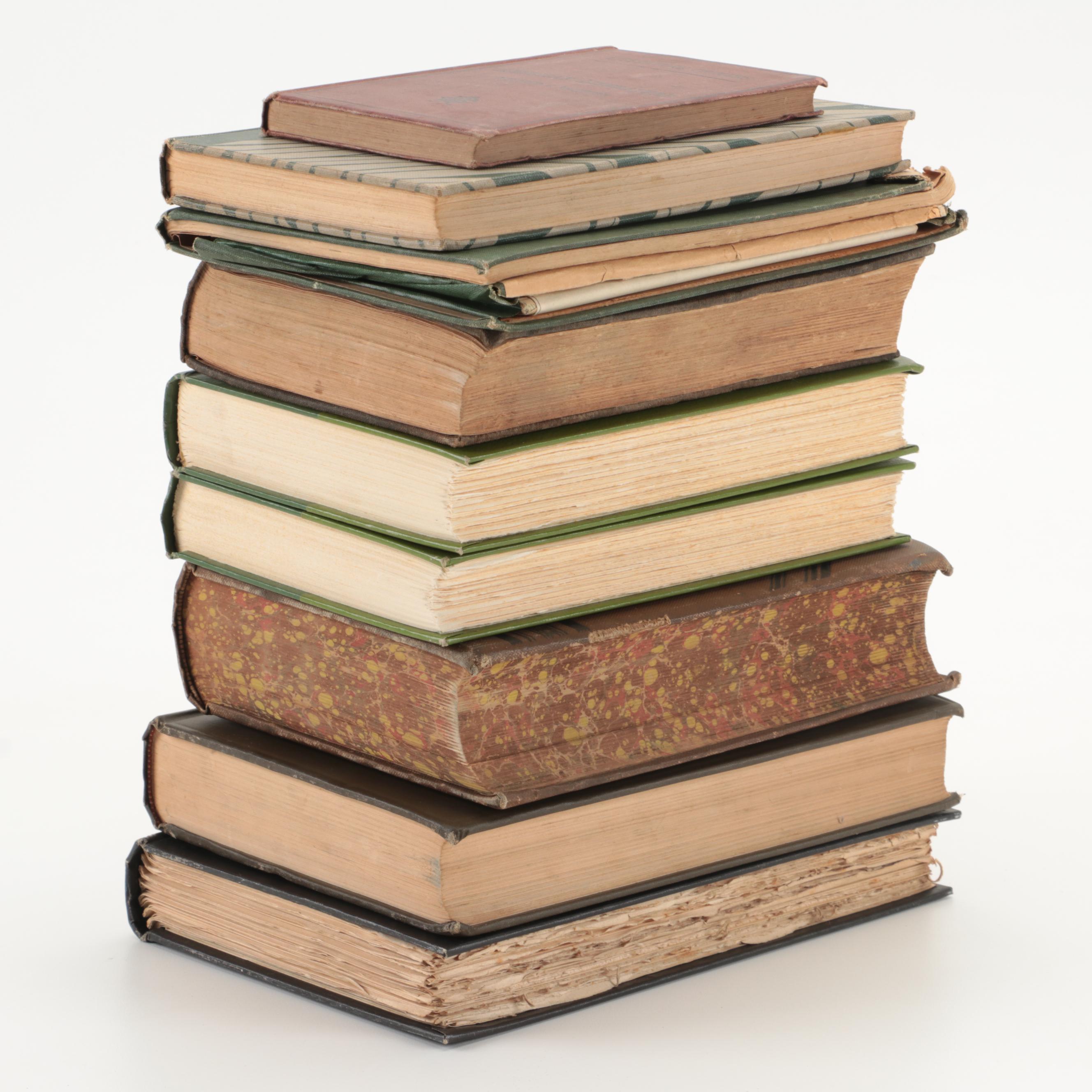 First Edition "Hudson River Landings" by Paul Wilstach and More Books