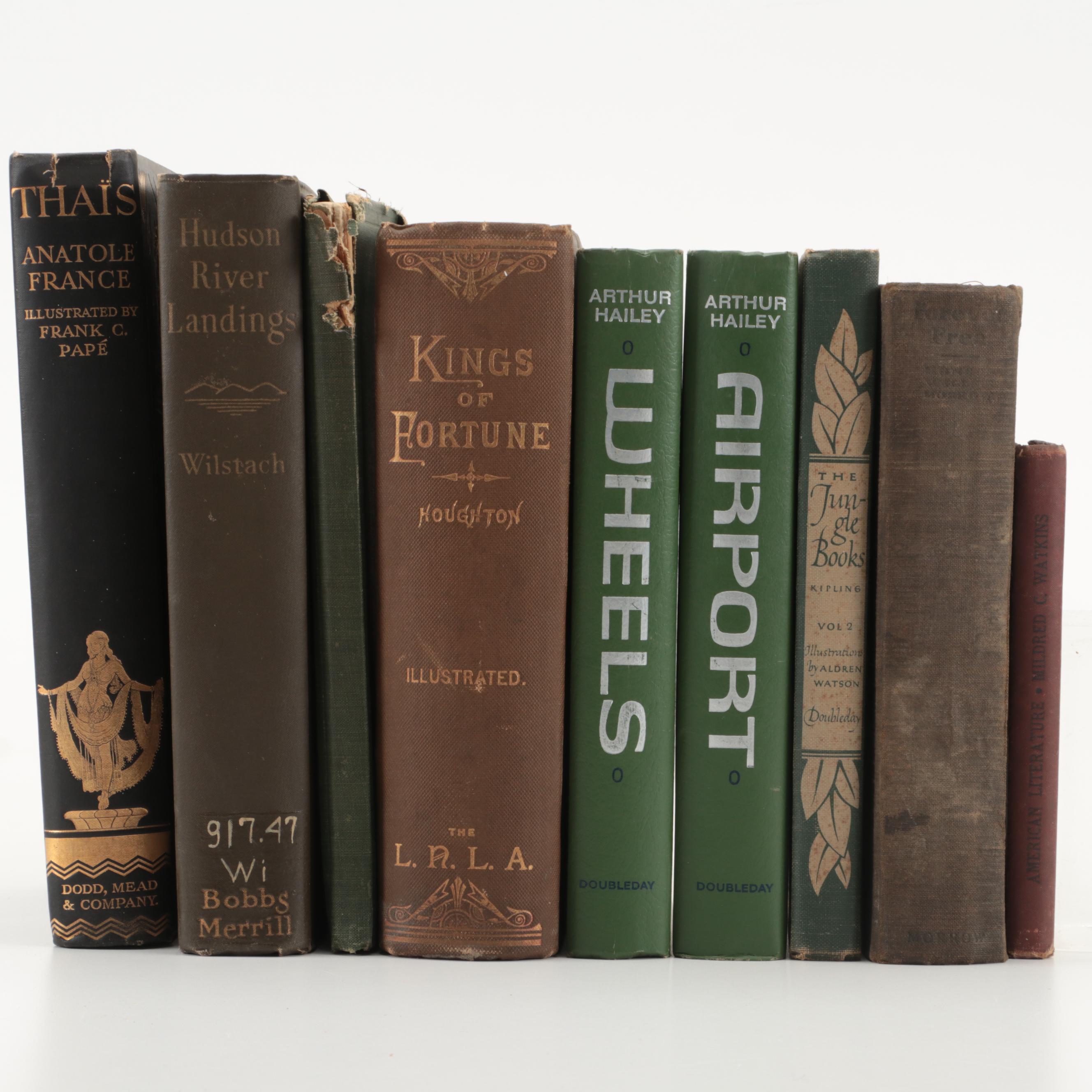 First Edition "Hudson River Landings" by Paul Wilstach and More Books