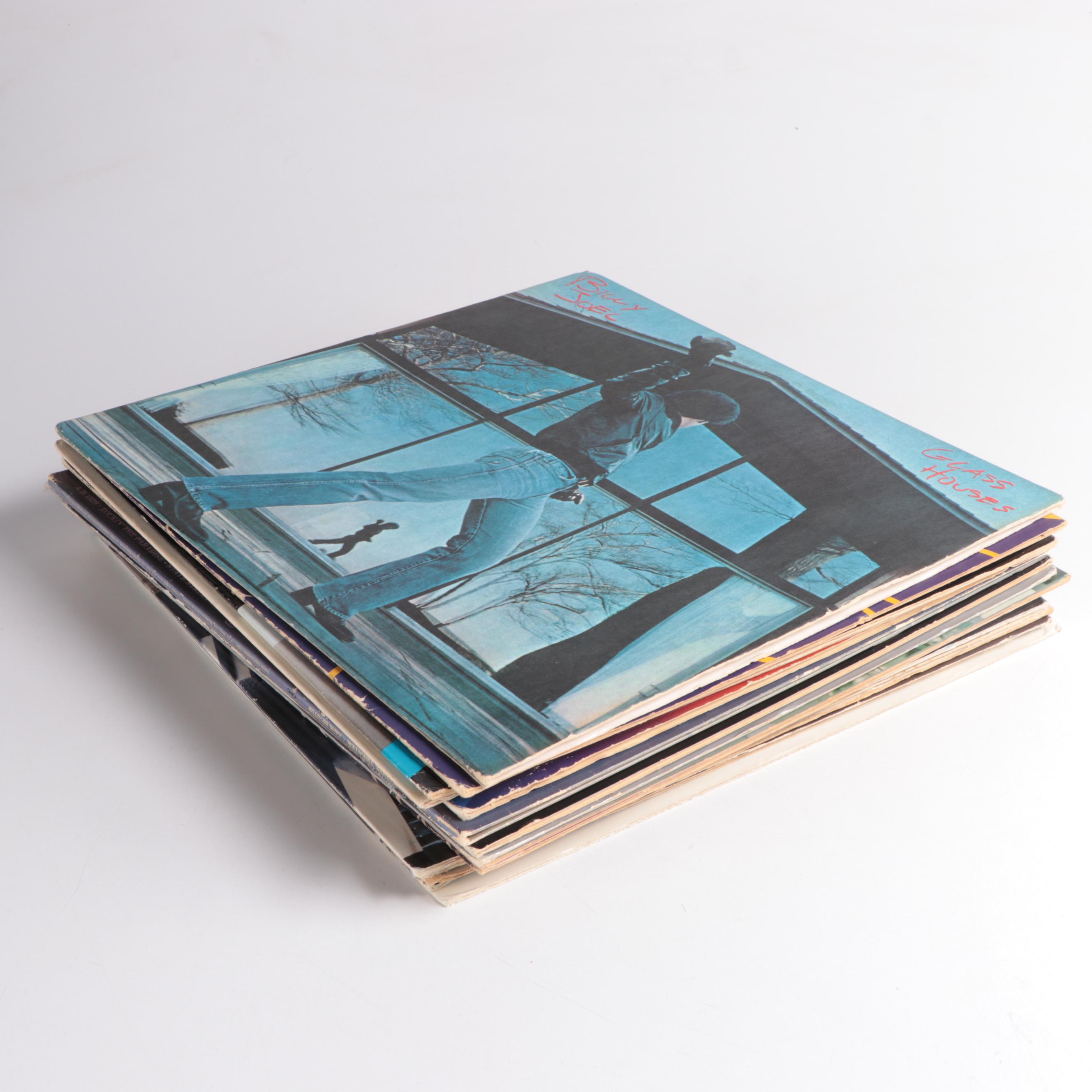 Whitney Houston, Elton John, Billy Joel and Other Vinyl Records