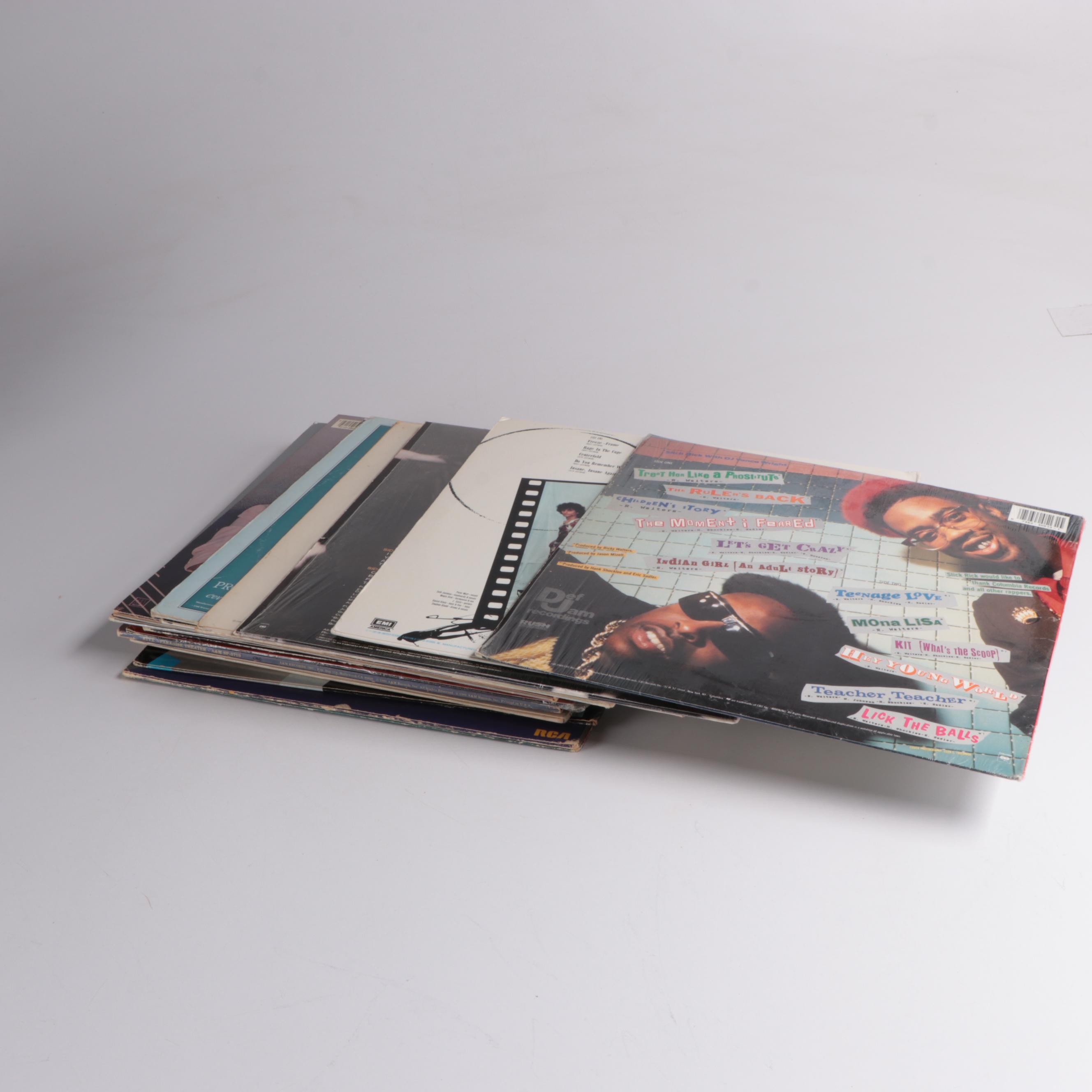 Whitney Houston, Elton John, Billy Joel and Other Vinyl Records