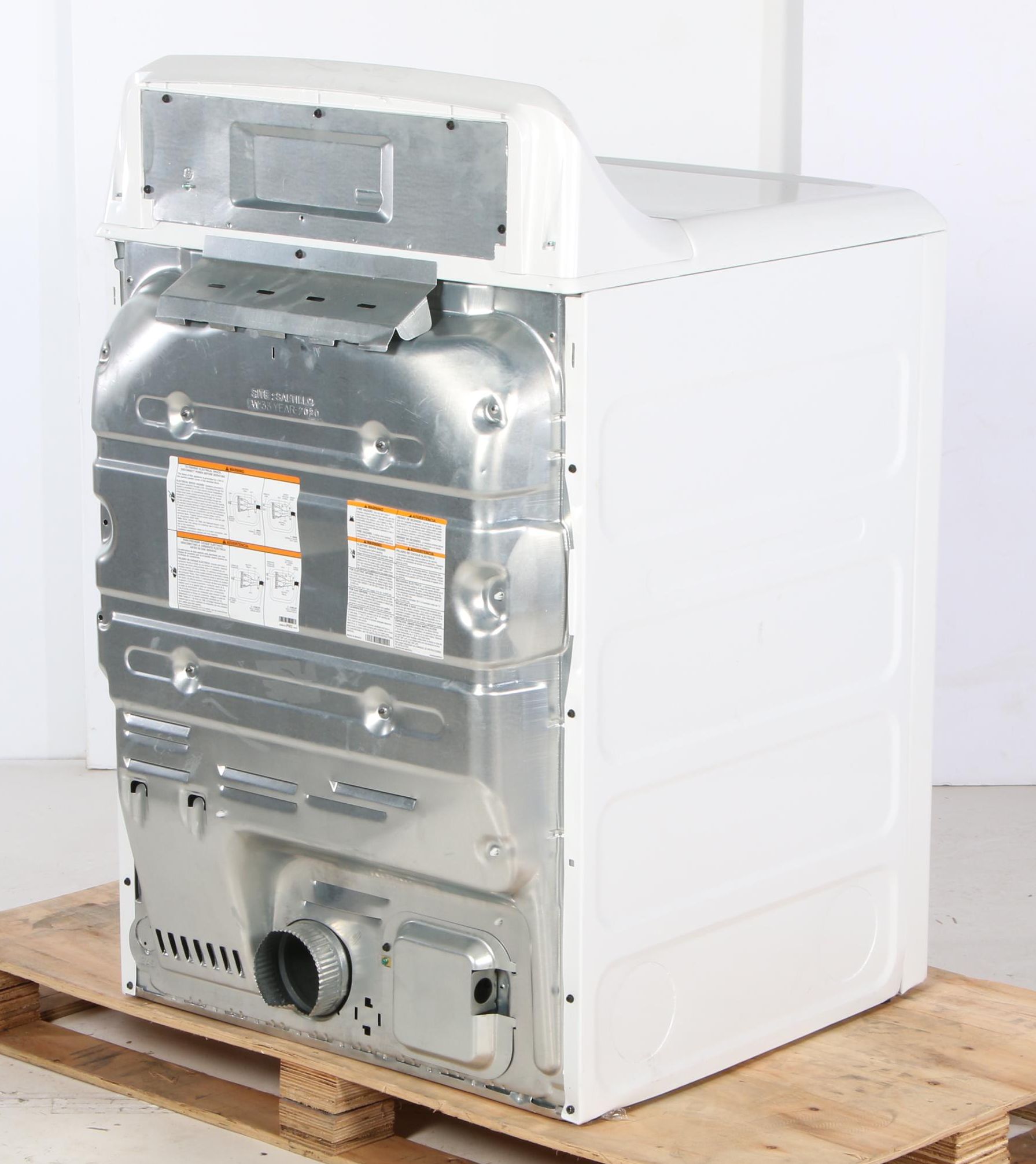 GE White 7.2 Cu. Ft. 3-Cycle Electric Dryer