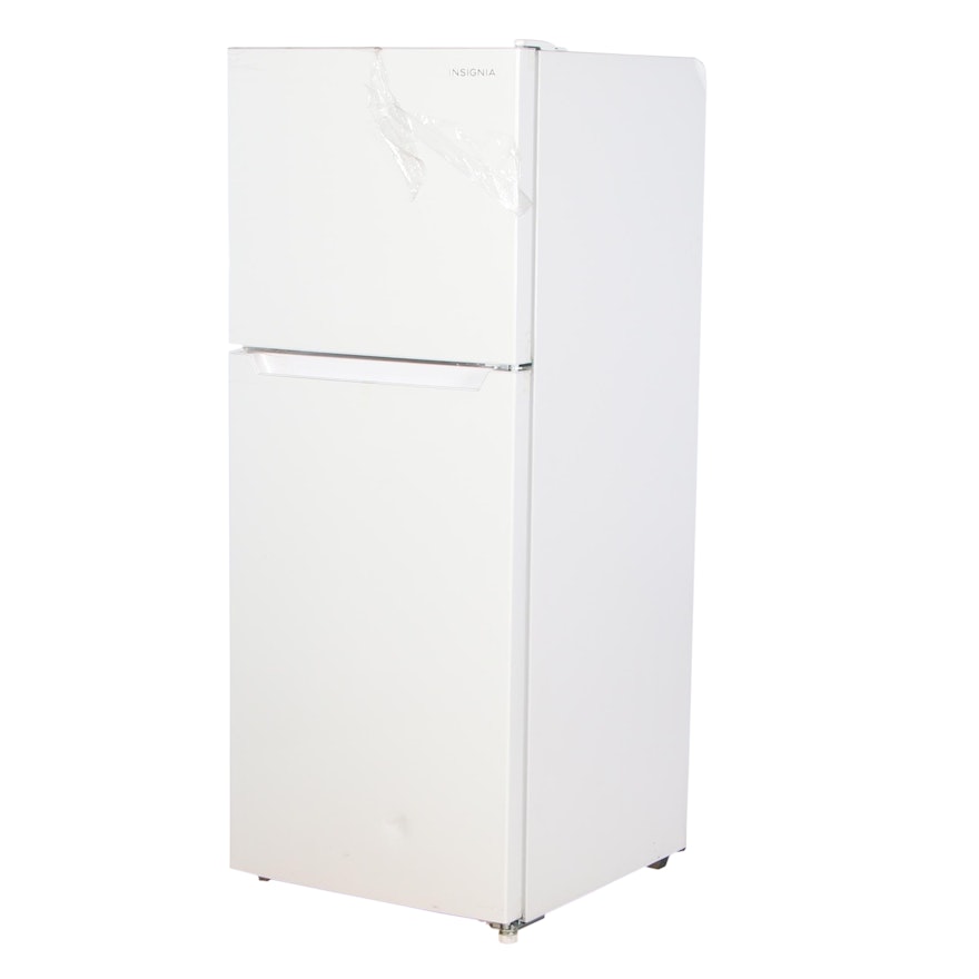 Insignia White 10.5 Cu. Ft. Top-Freezer Refrigerator